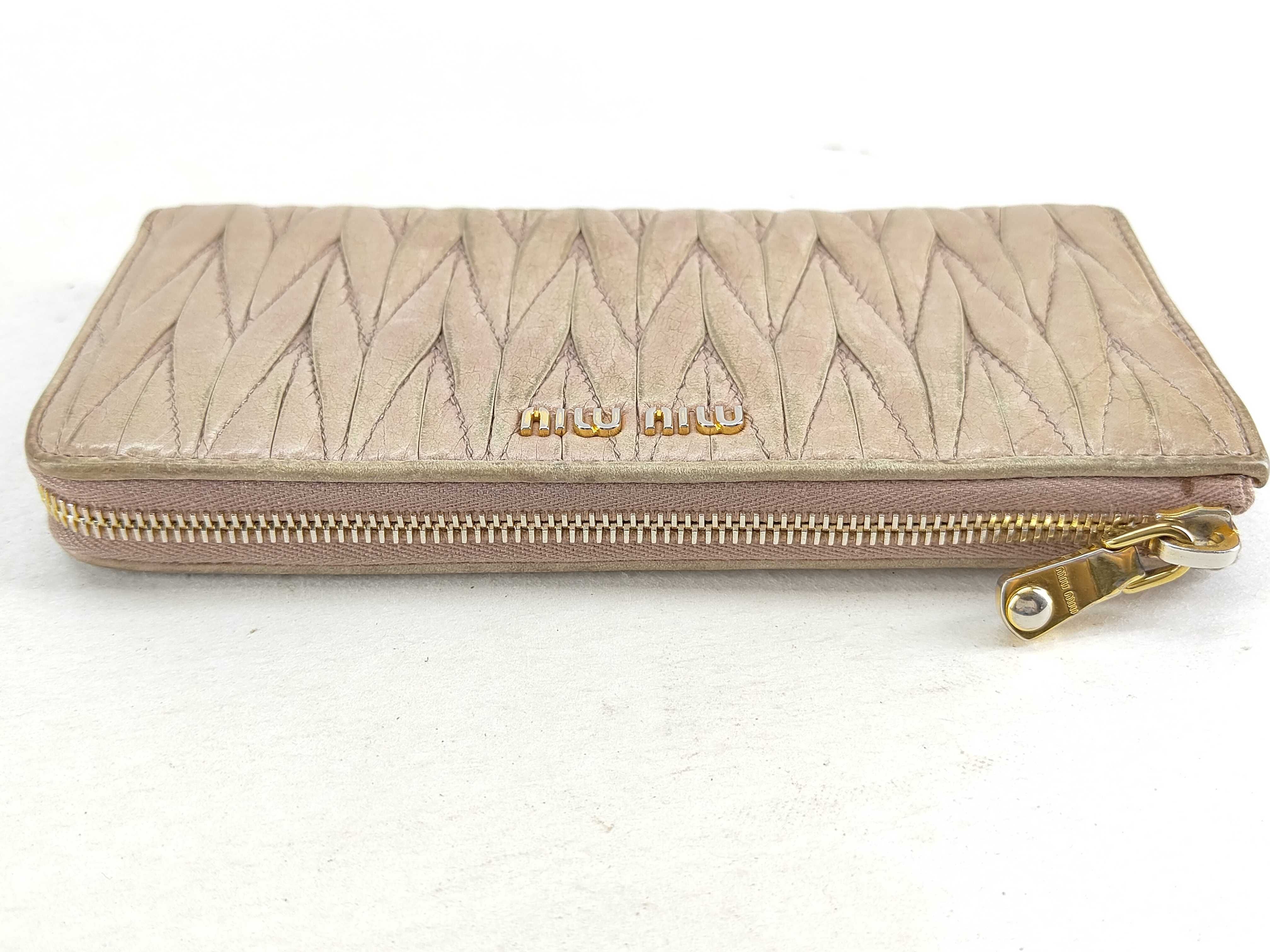 long wallet, Matelassé wallet — view 6