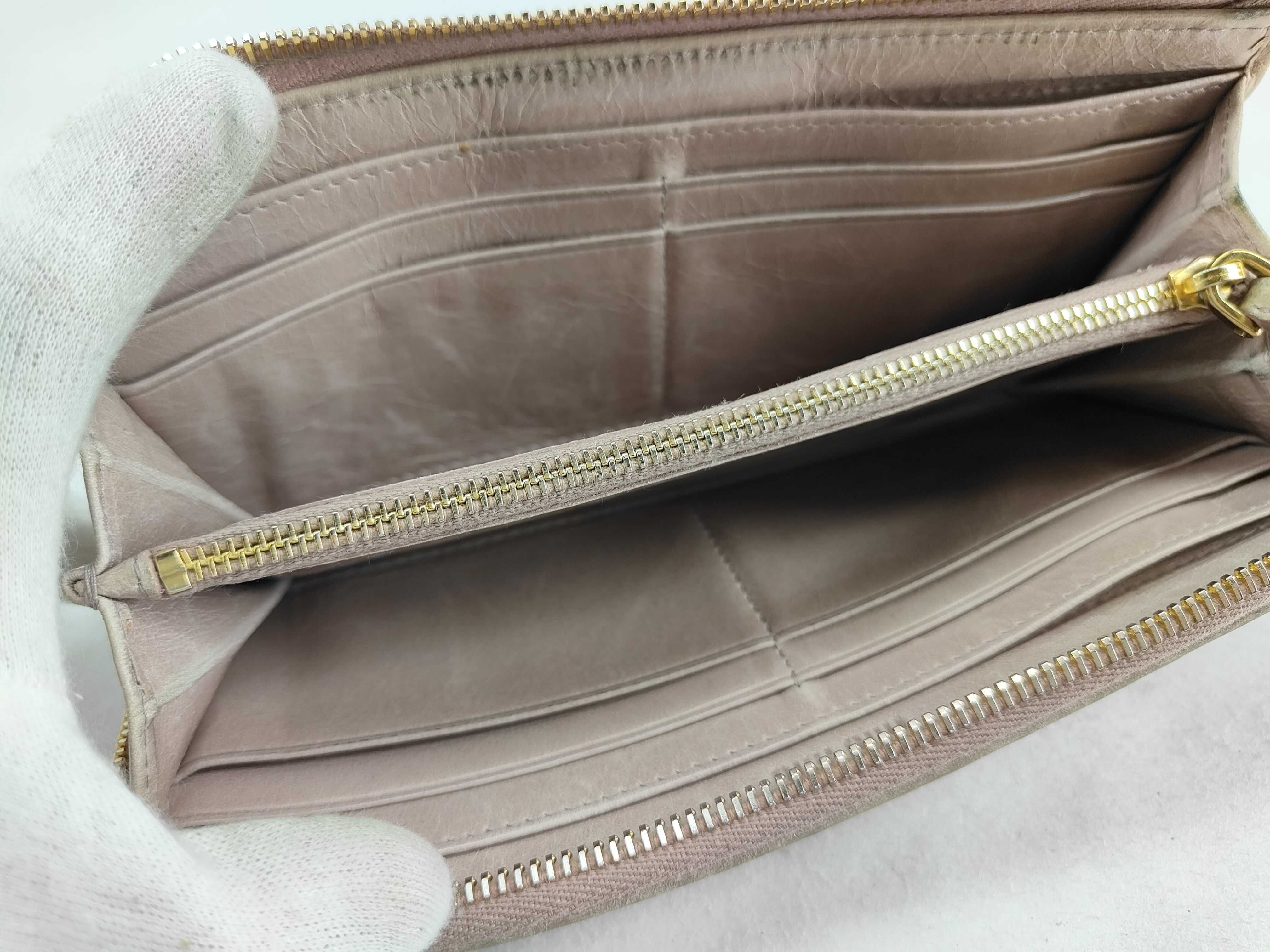 long wallet, Matelassé wallet — view 10