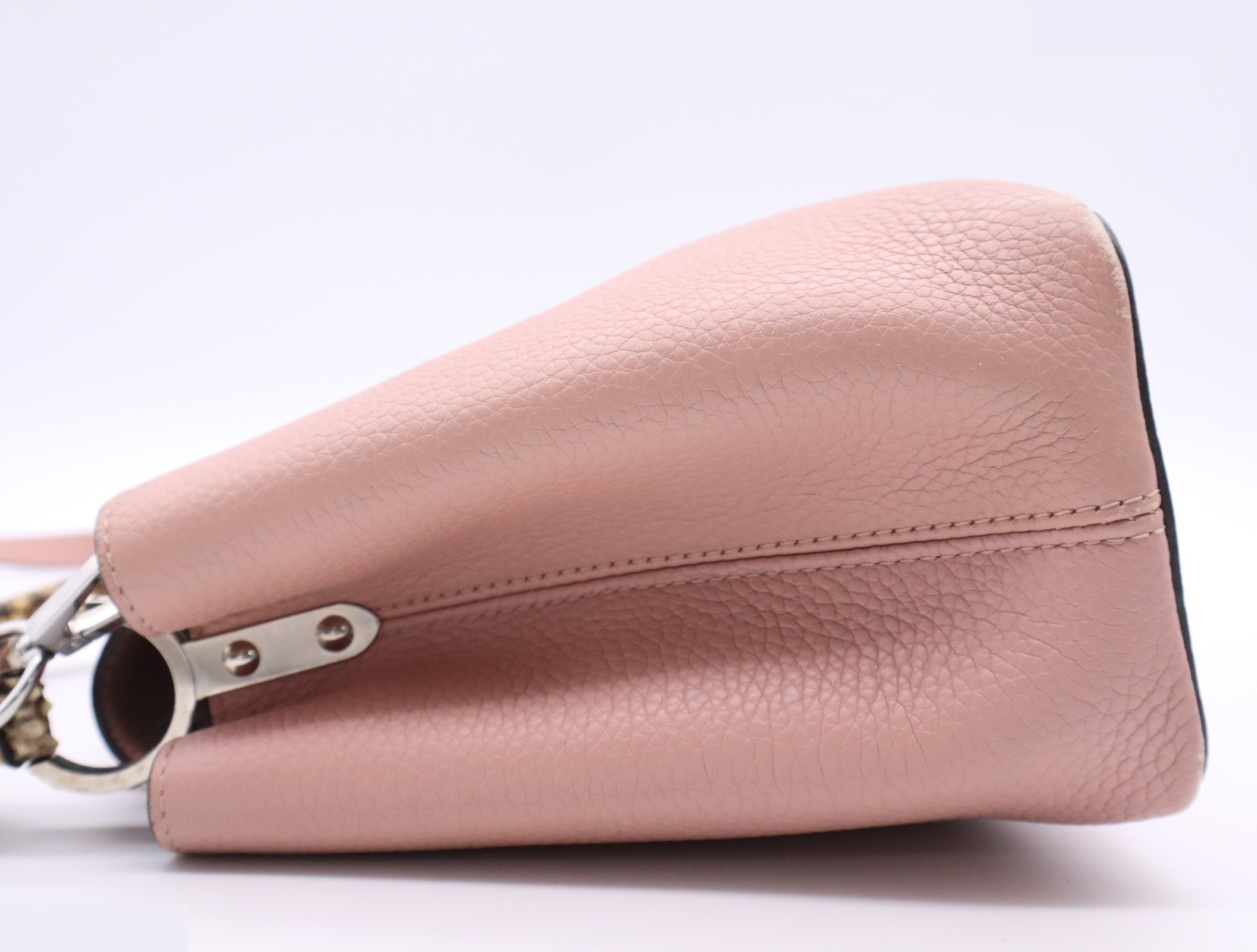 Capucines PM Magnolia bag, with shoulder strap, dust bag, and box. RFID verified. — view 3