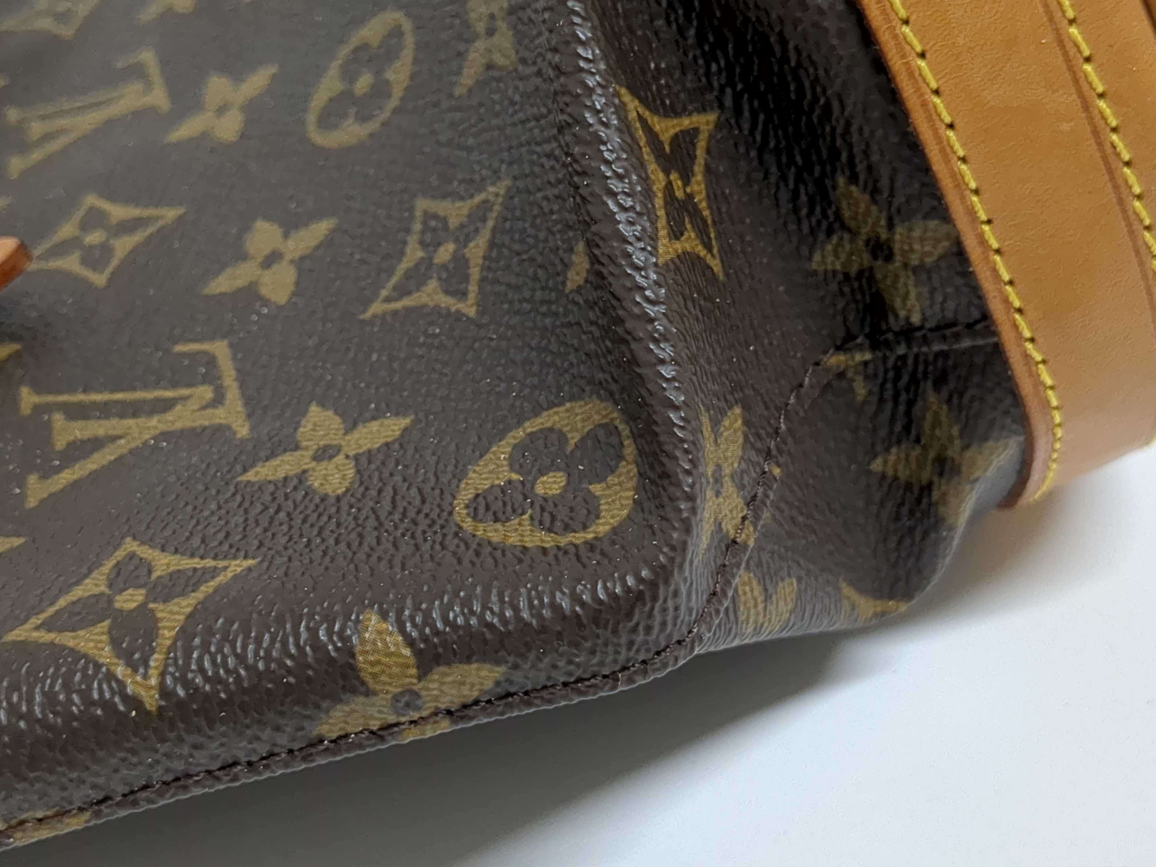 Monogram Bucket Tote Bag with Pouch — view 14