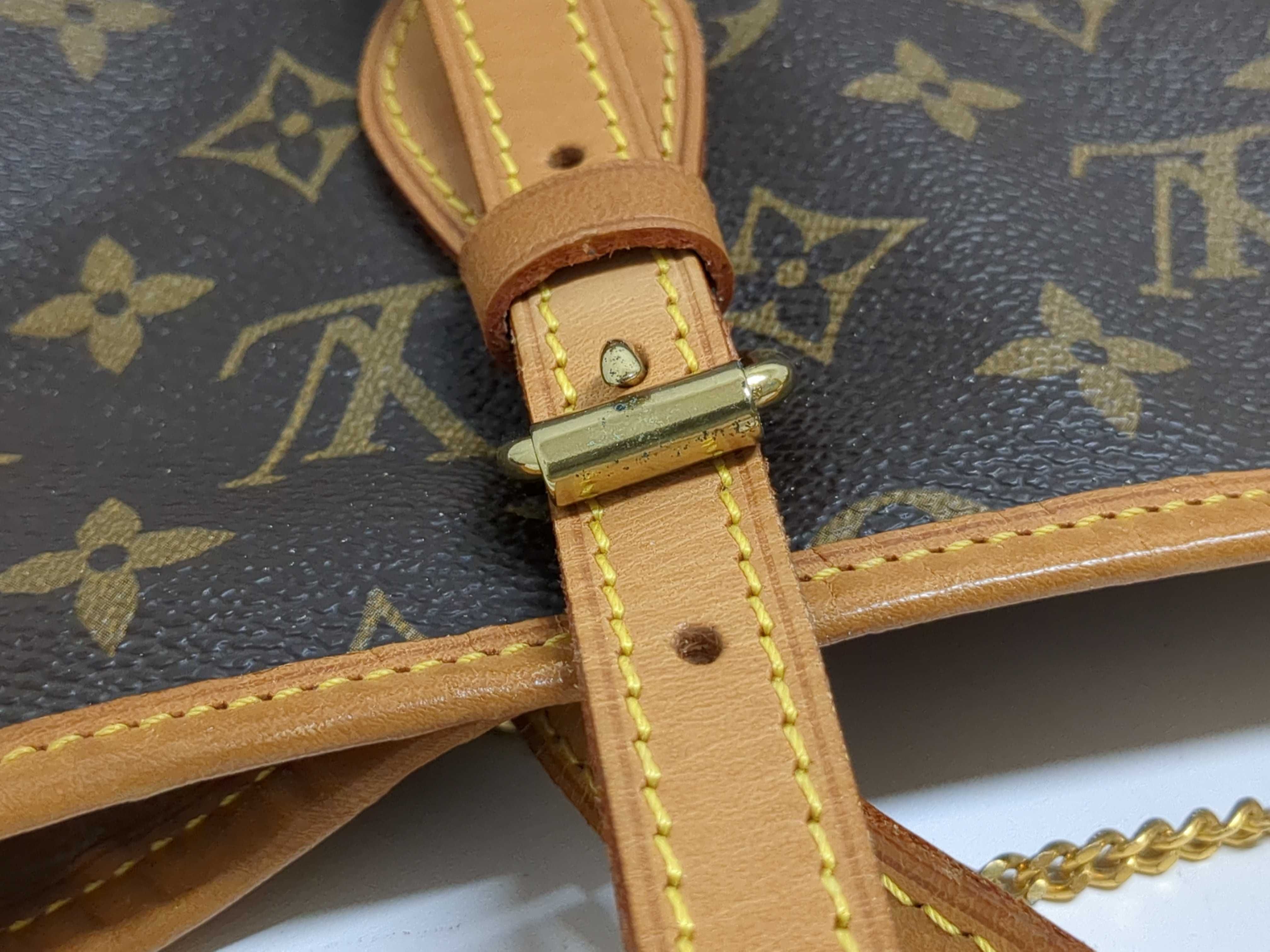 Monogram Bucket Tote Bag with Pouch — view 15