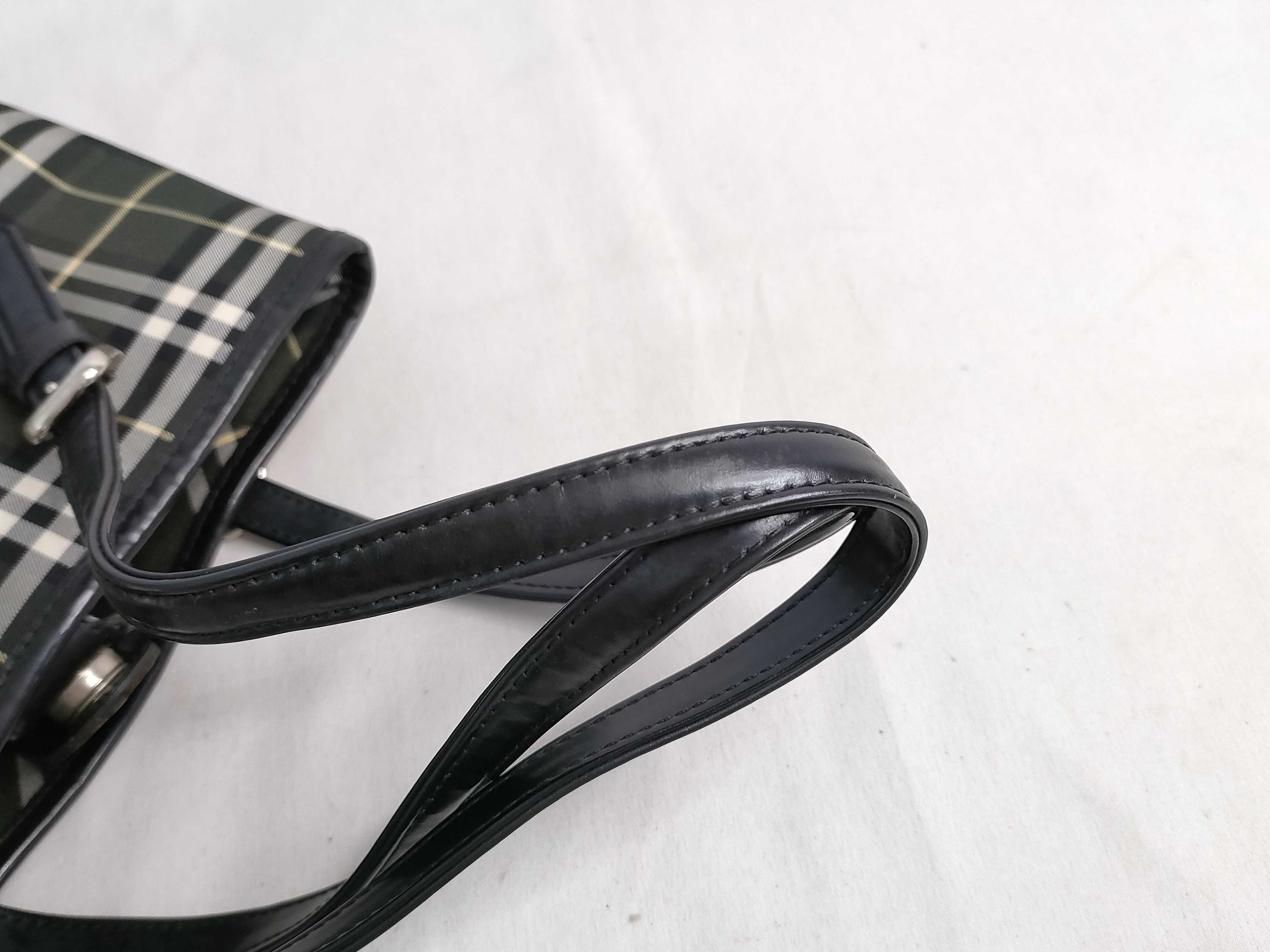 Blue Label Check Pattern Tote Bag — view 4