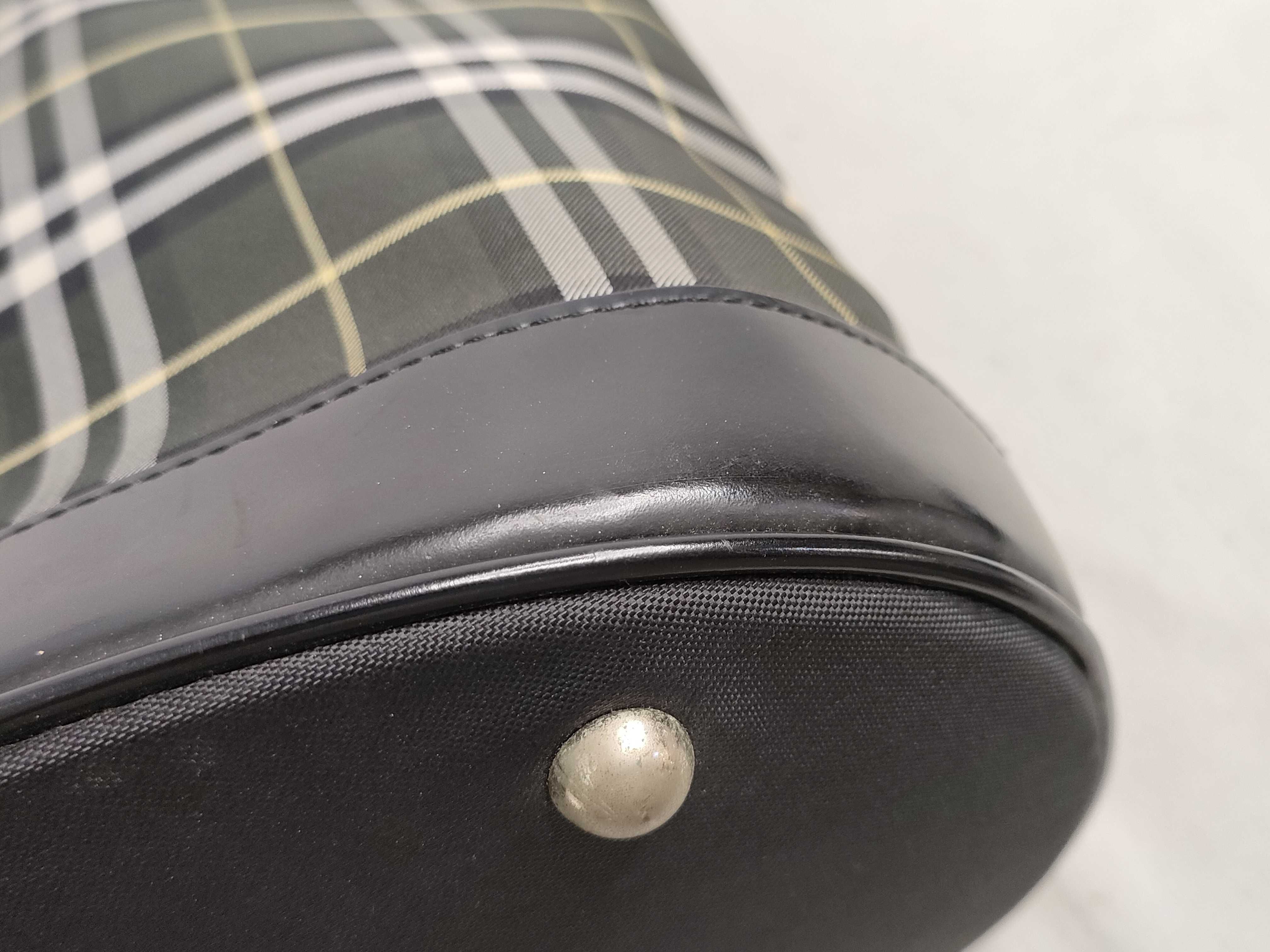 Blue Label Check Pattern Tote Bag — view 6