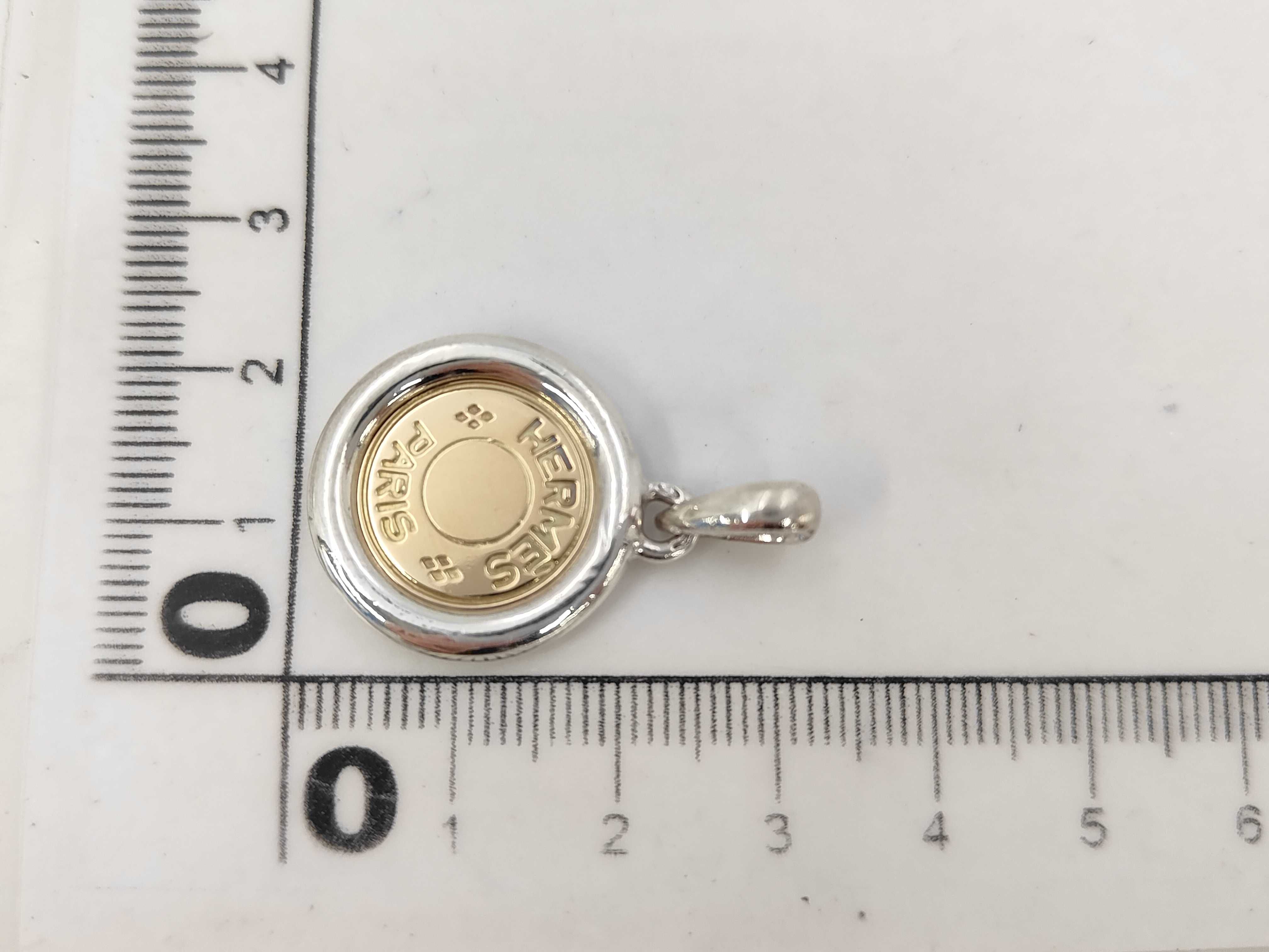 Sellier Necklace Pendant Top, Combination 925 750 Sterling Silver — view 5