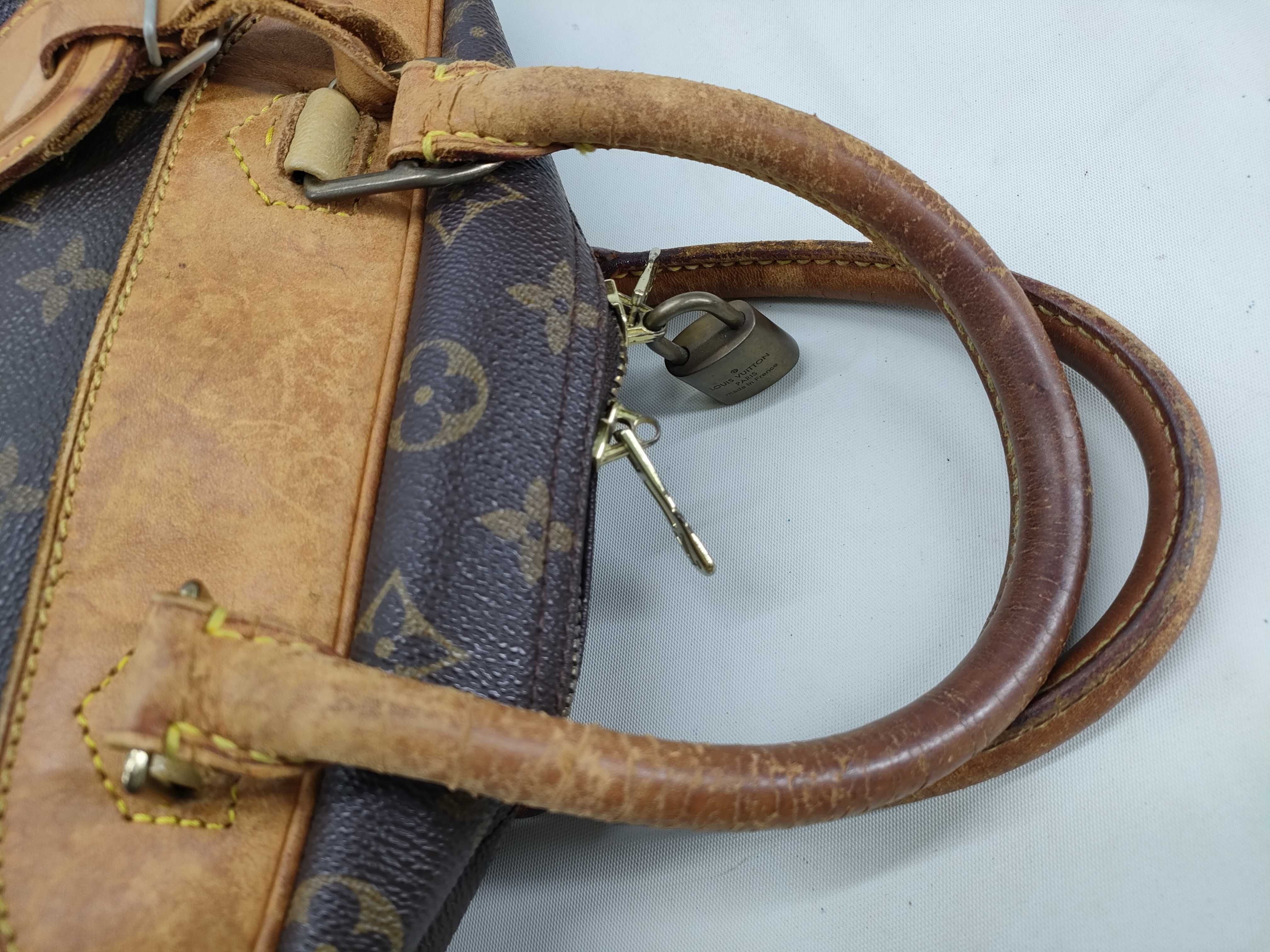 Monogram Louis Vuitton Monogram Deauville Handbag — view 5