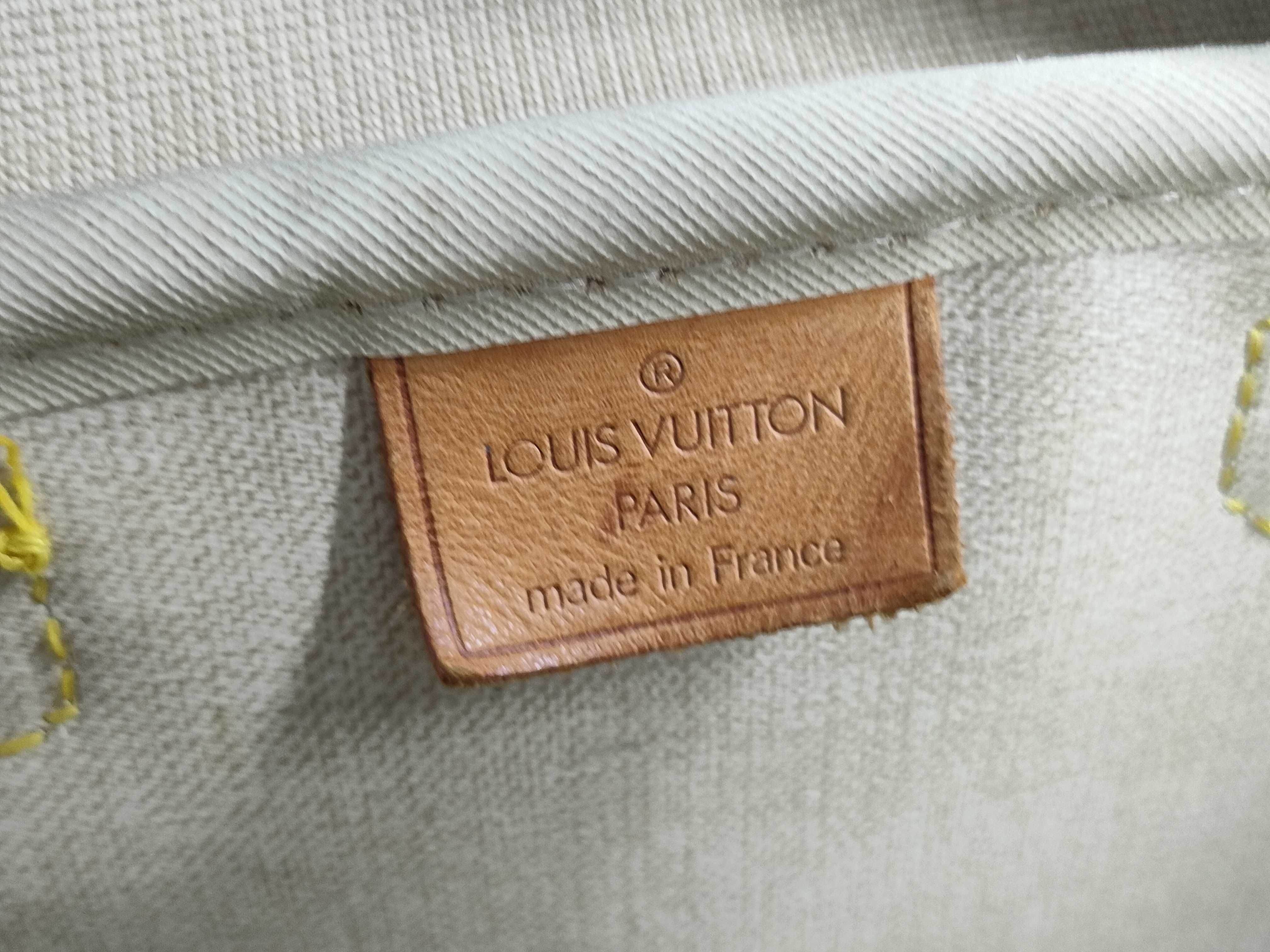 Monogram Louis Vuitton Monogram Deauville Handbag — view 10