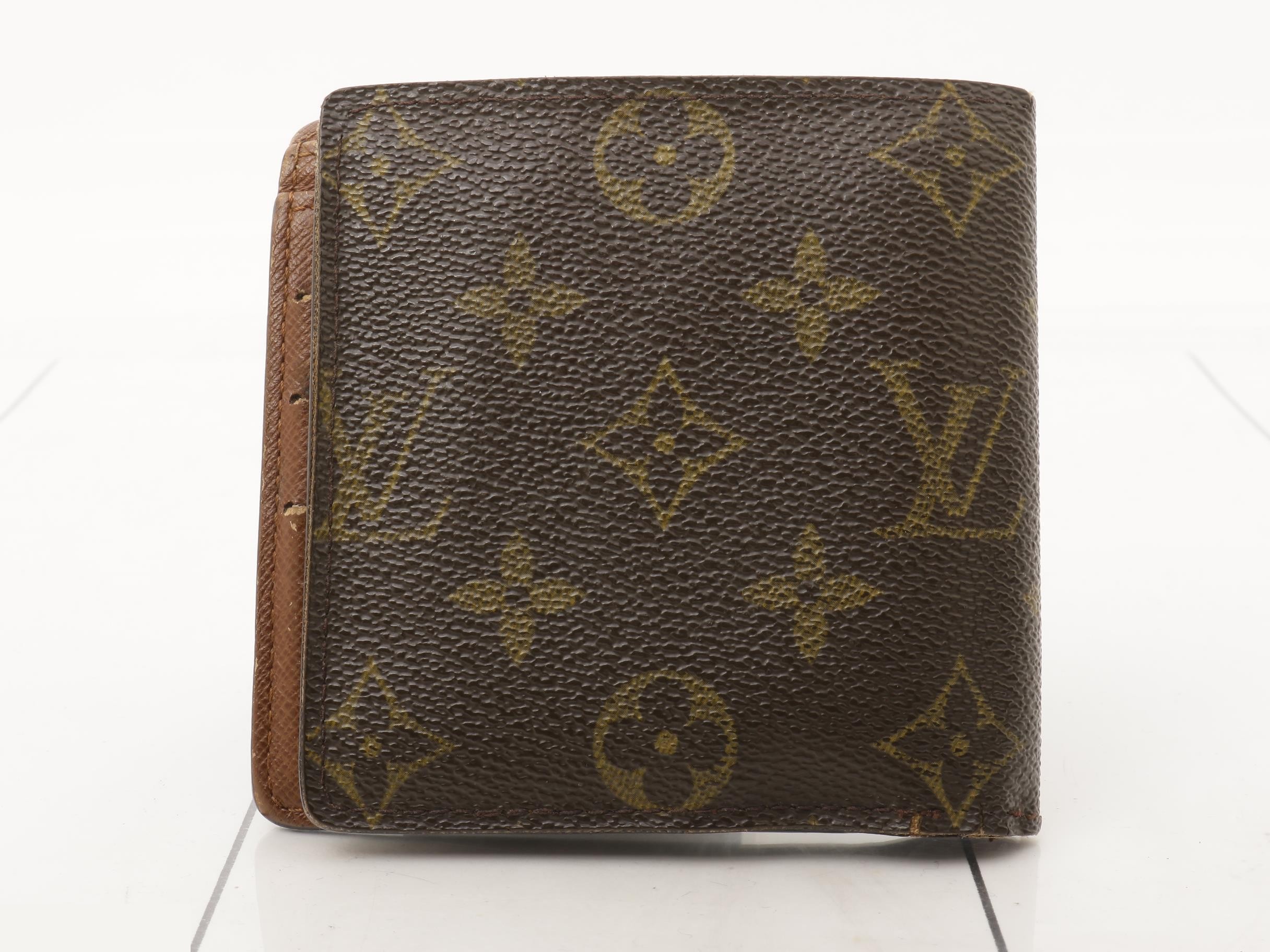 Monogram Portefeuille Cartes Crédit Monnaie Bi-fold Wallet — view 2