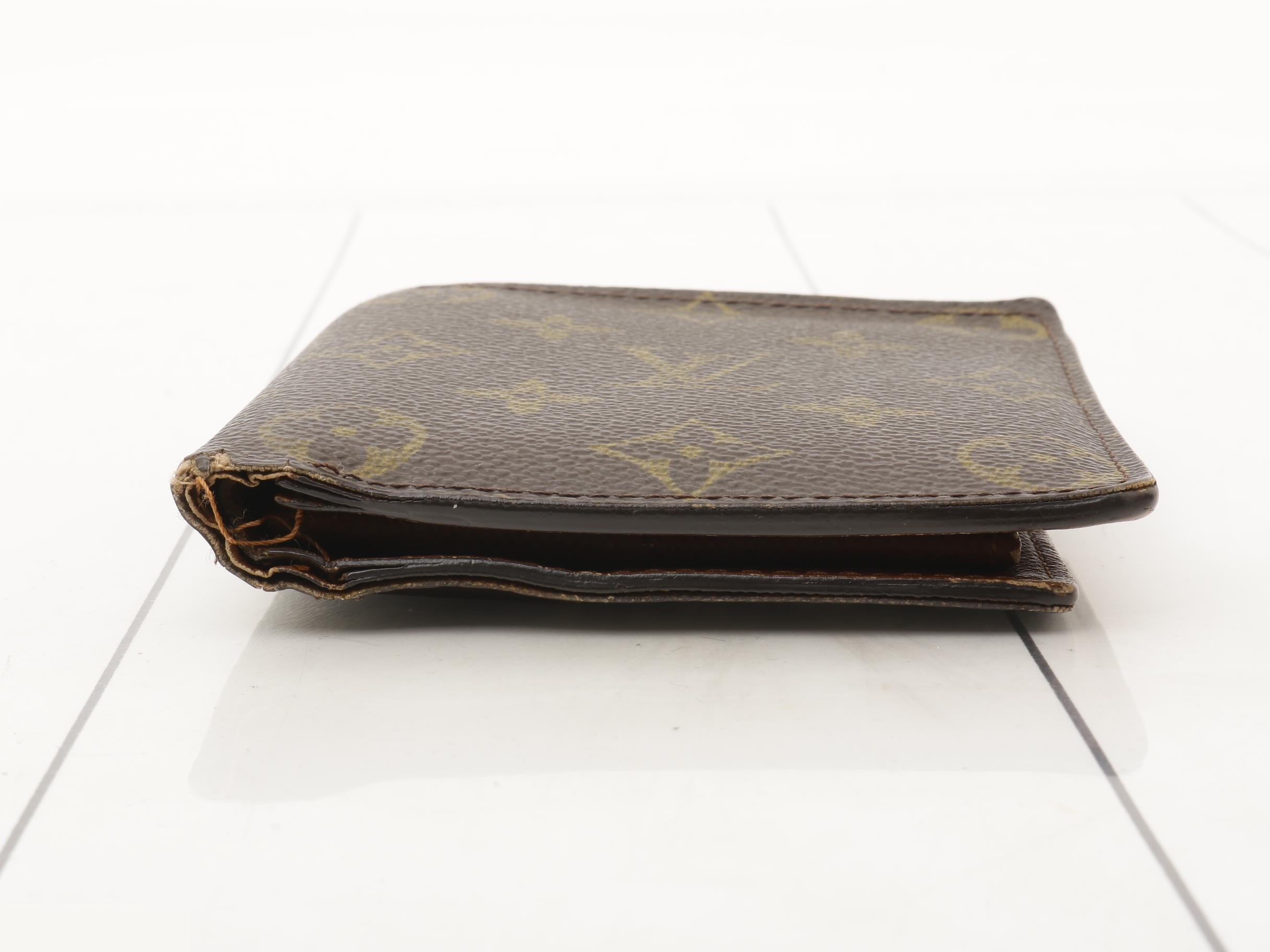 Monogram Portefeuille Cartes Crédit Monnaie Bi-fold Wallet — view 3