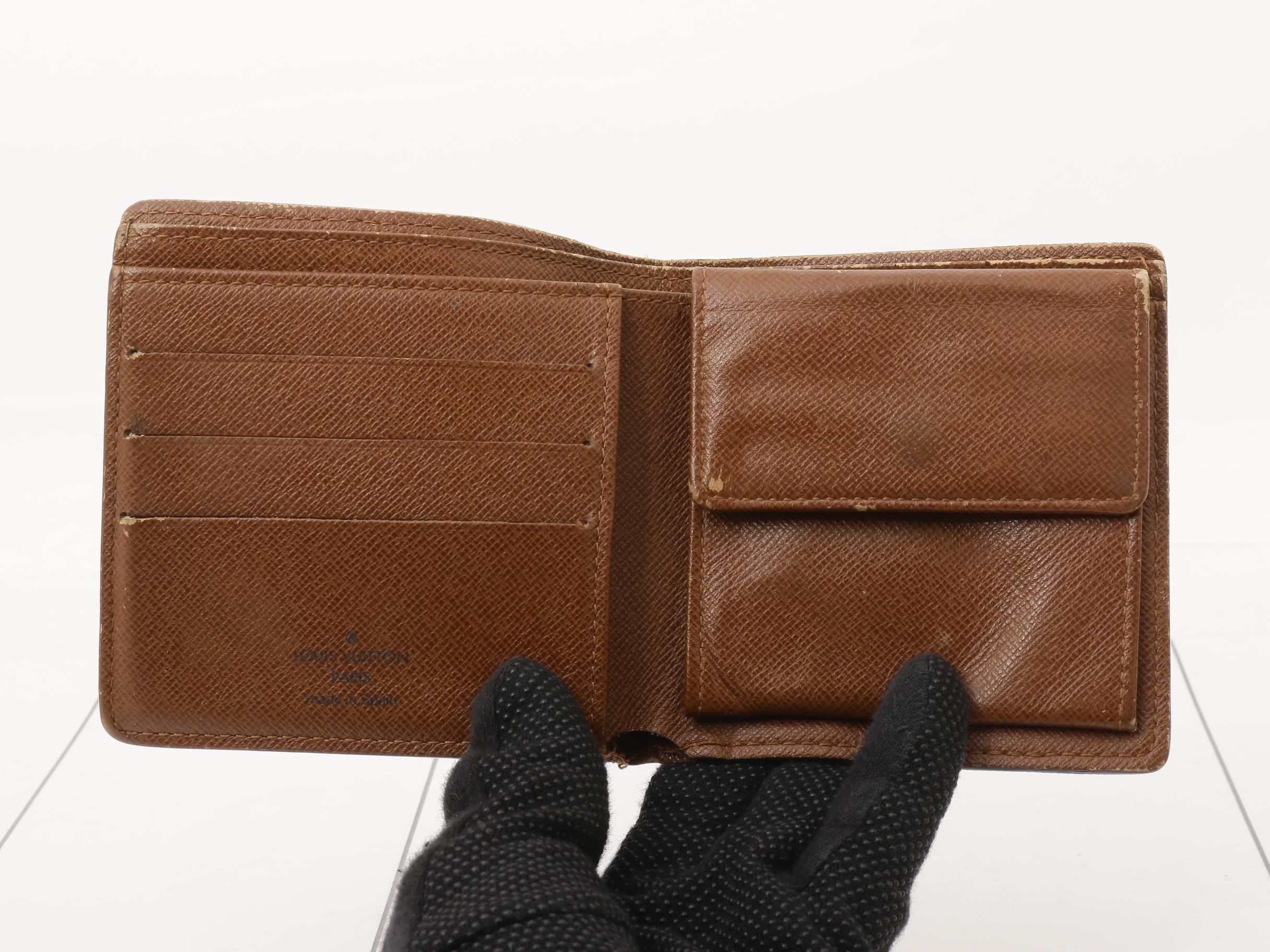 Monogram Portefeuille Cartes Crédit Monnaie Bi-fold Wallet — view 4