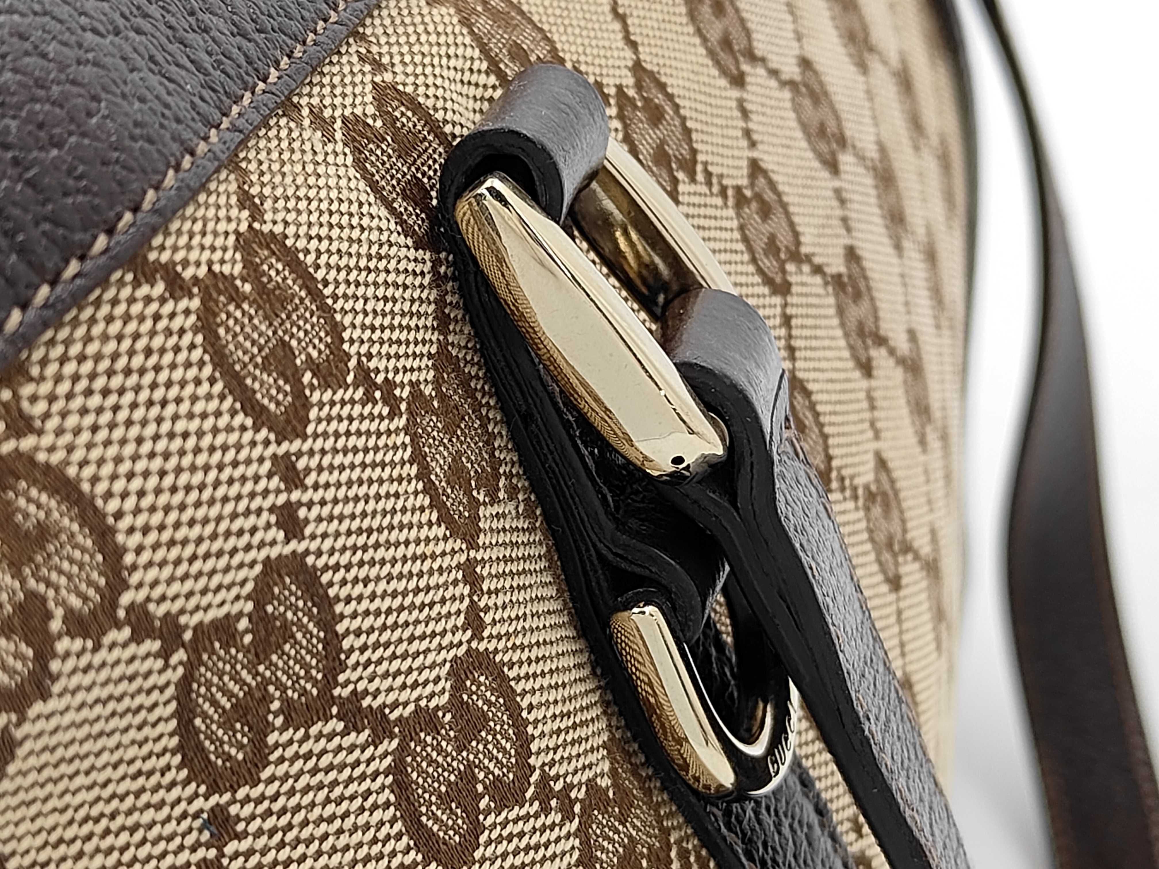 Abbey GG Canvas Tote Bag 141470 — view 7