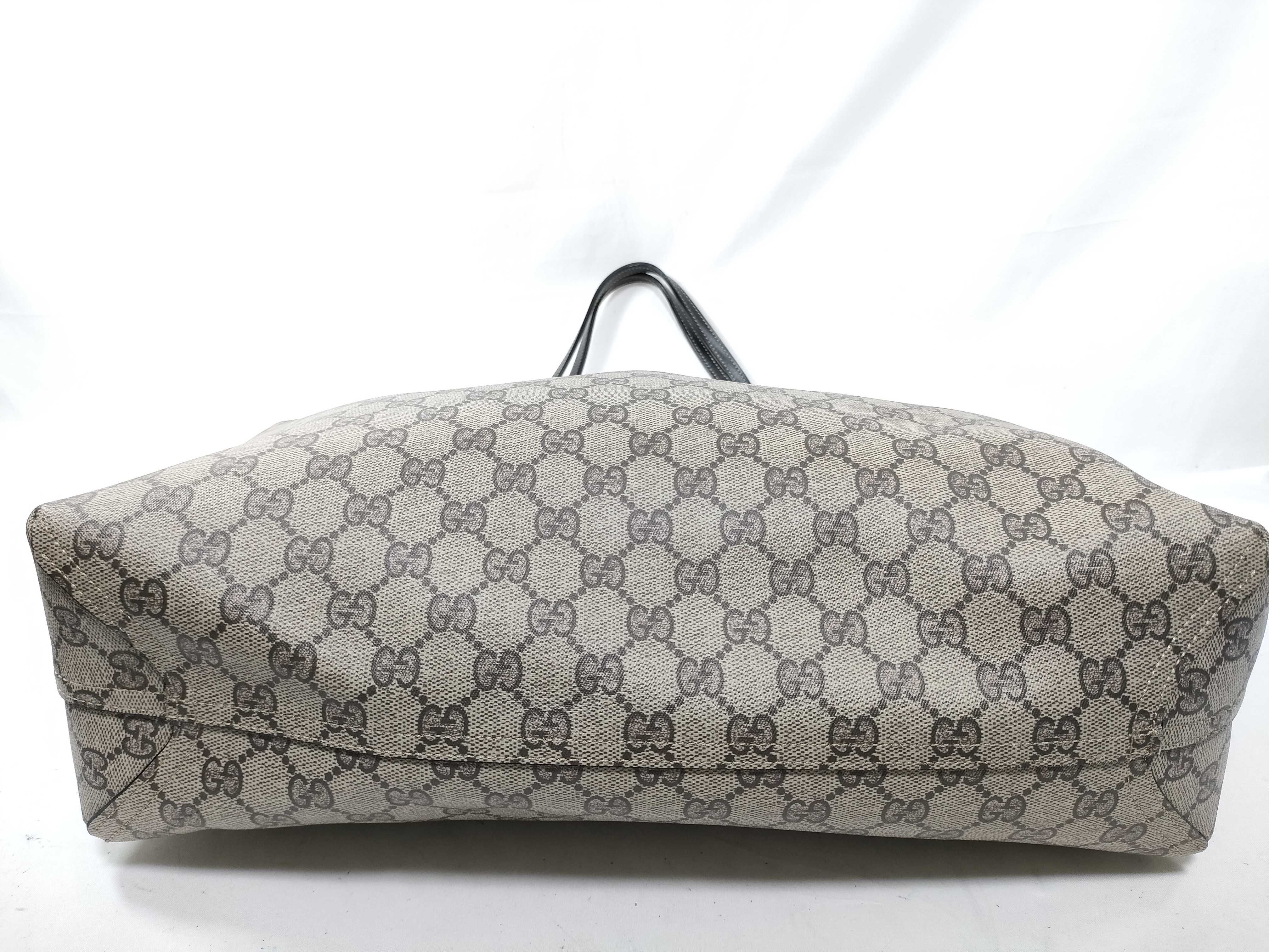 GG Supreme Reversible Tote Bag, Beige, 372613 Tote Bag — view 7