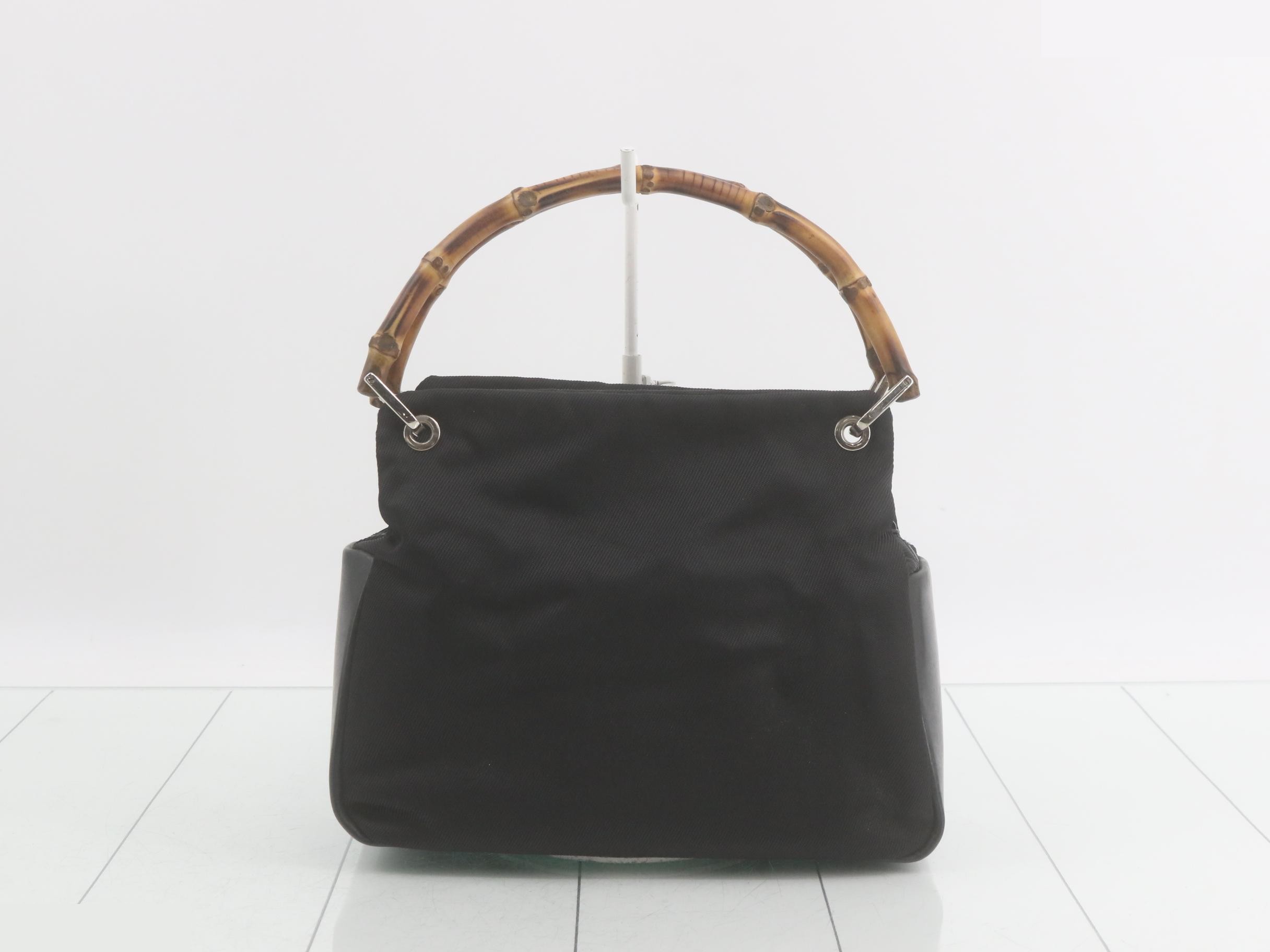Bamboo handbag — view 2