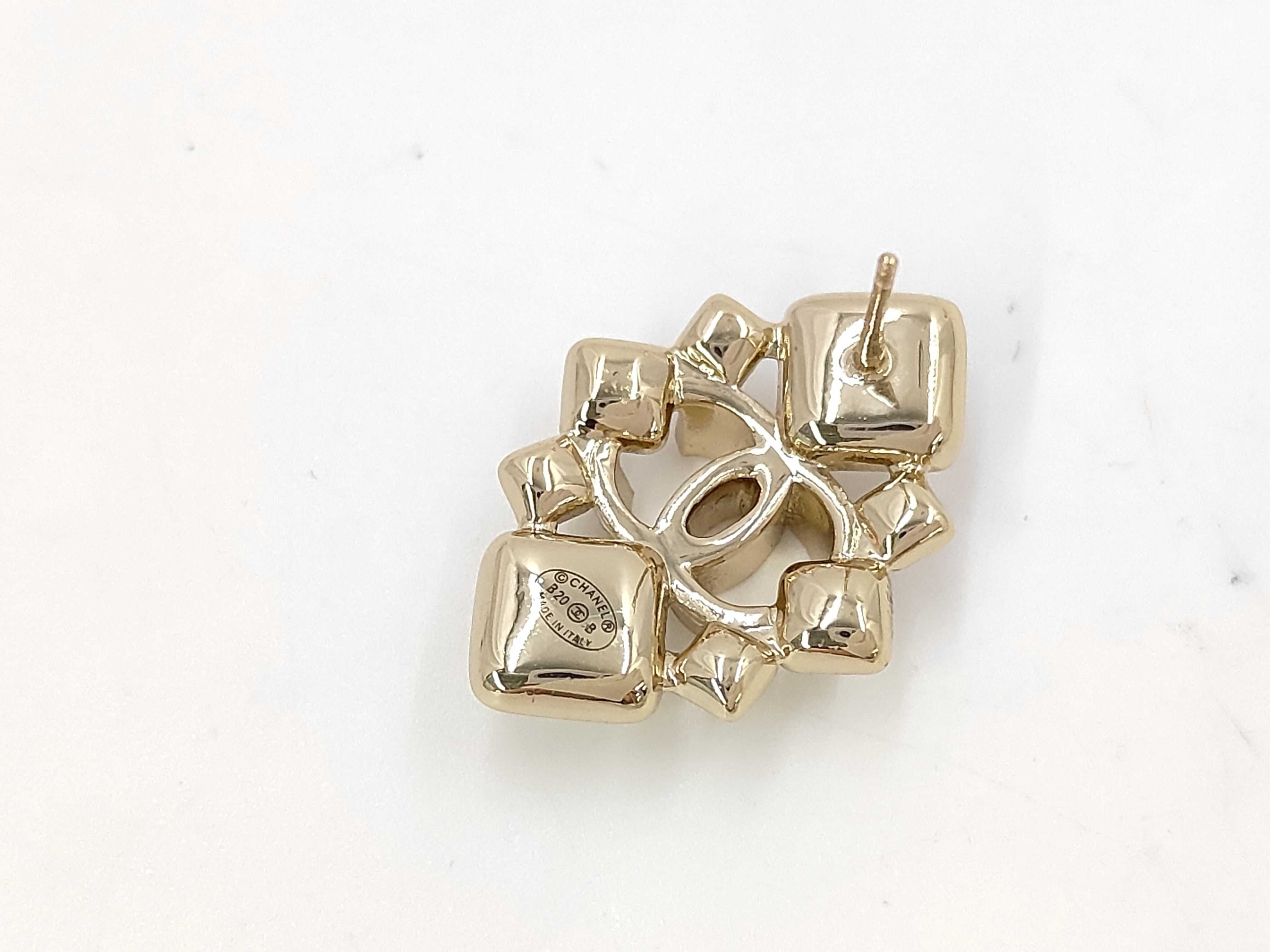 Coco Mark Rhinestone Earrings — view 5