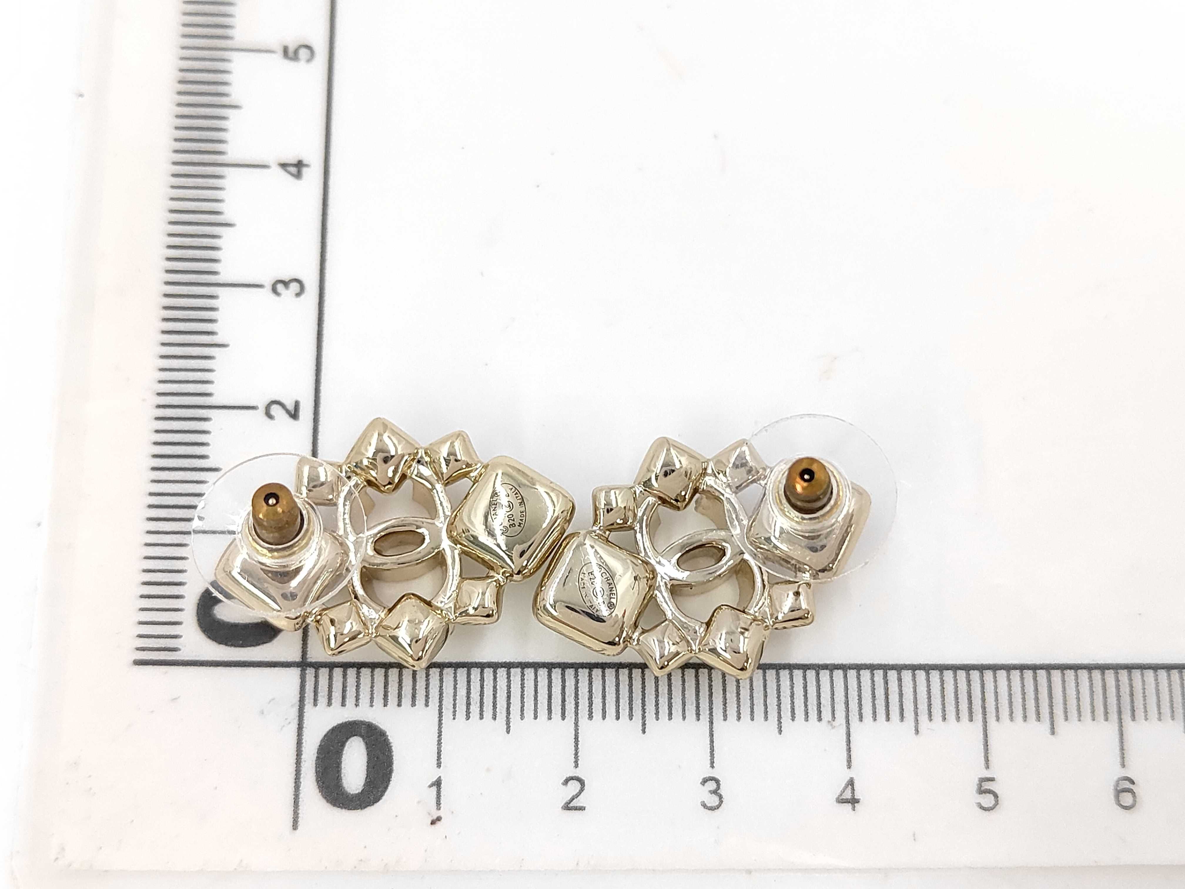 Coco Mark Rhinestone Earrings — view 7