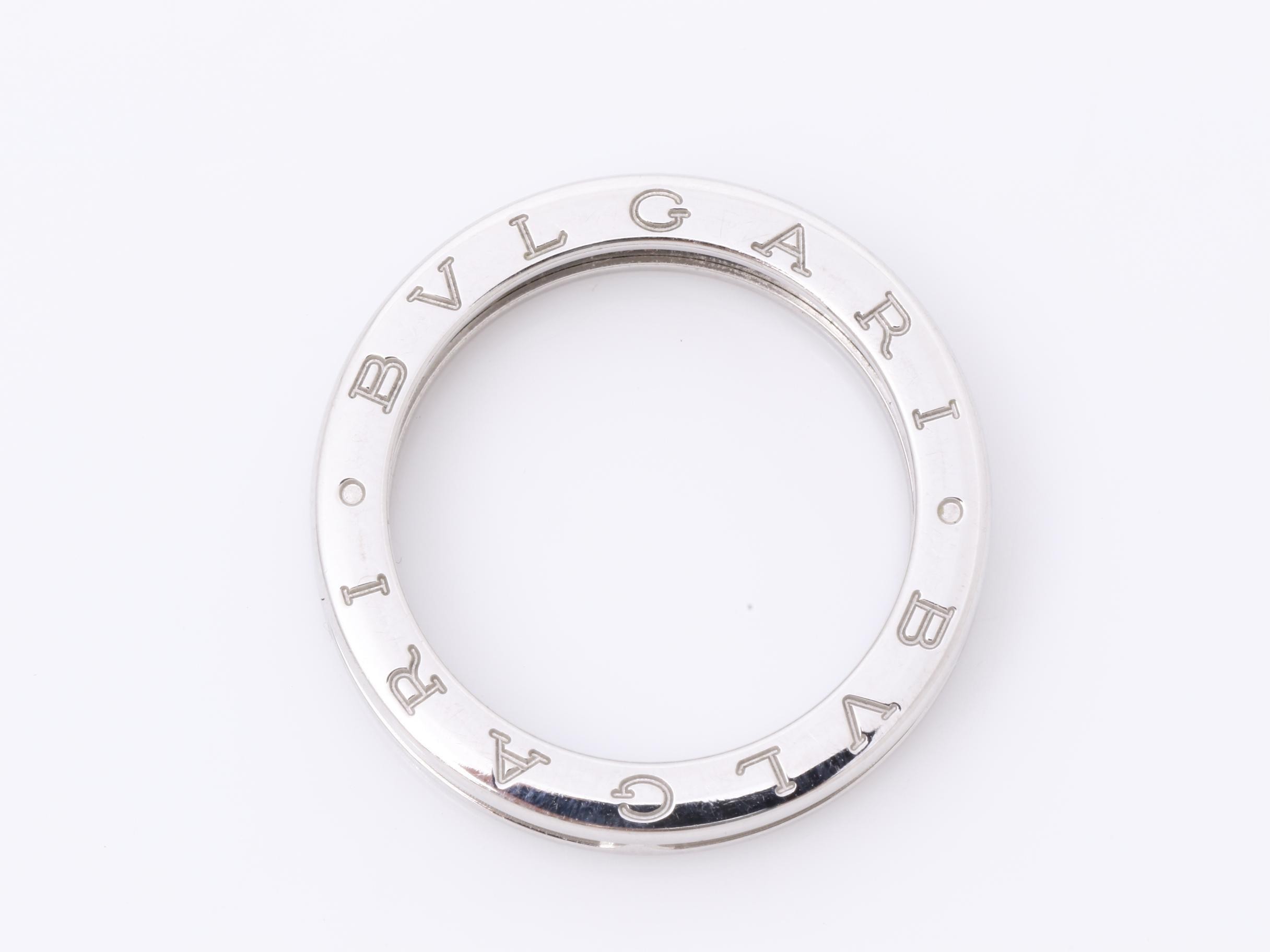 B.zero1 (precious metal) 750WG ring, 8.7g, size #59 — view 5