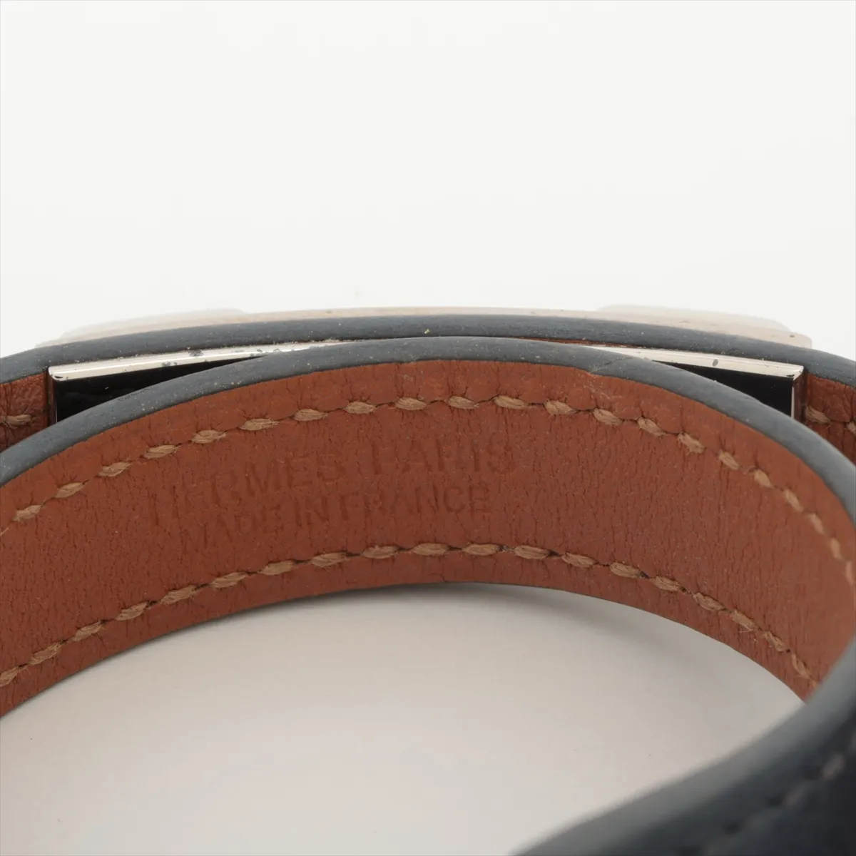 Rival Double Tour Q2013 Bracelet XS Leather x Metal Navy — view 4