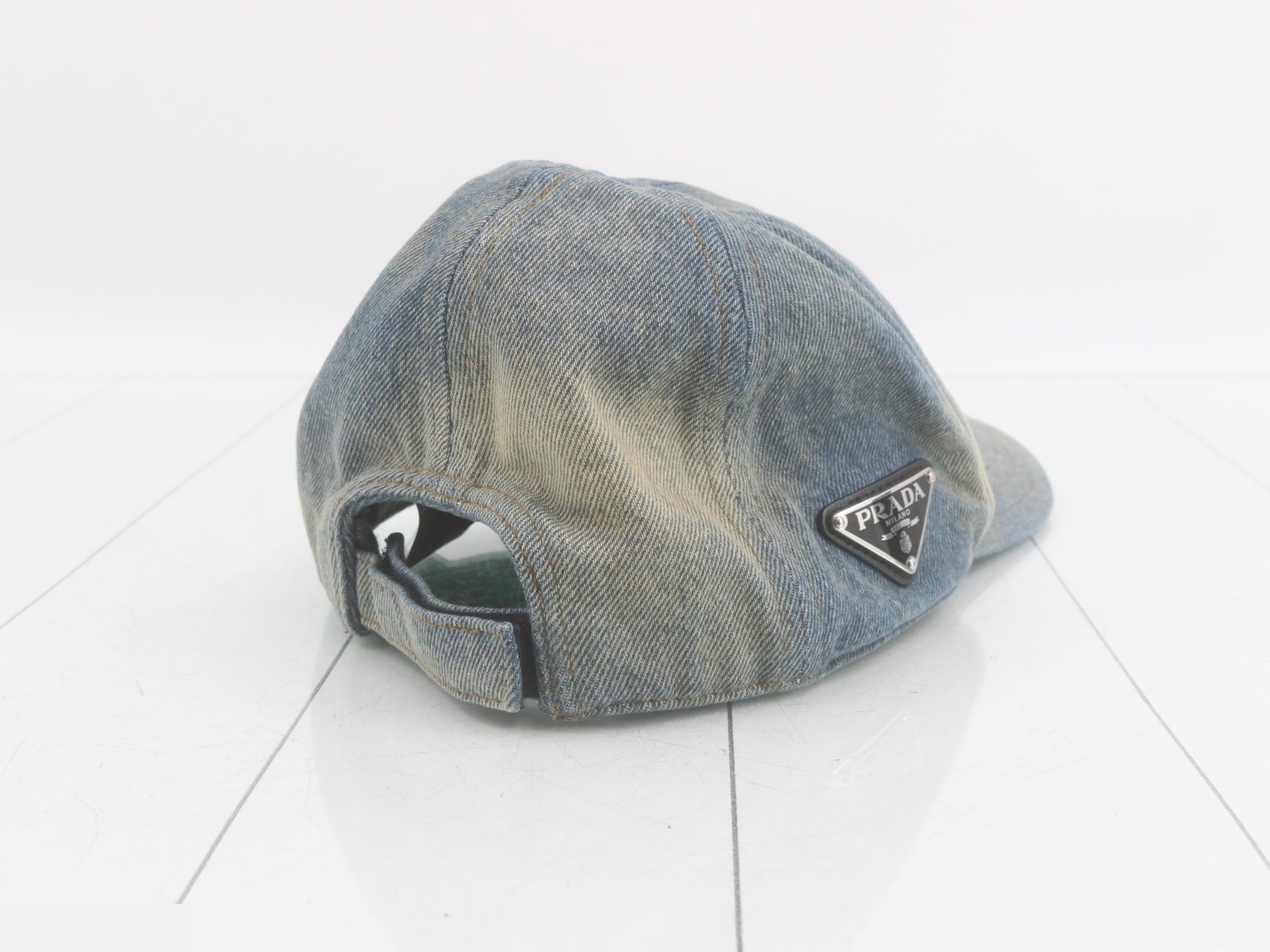 Denim cap, size XL — view 2
