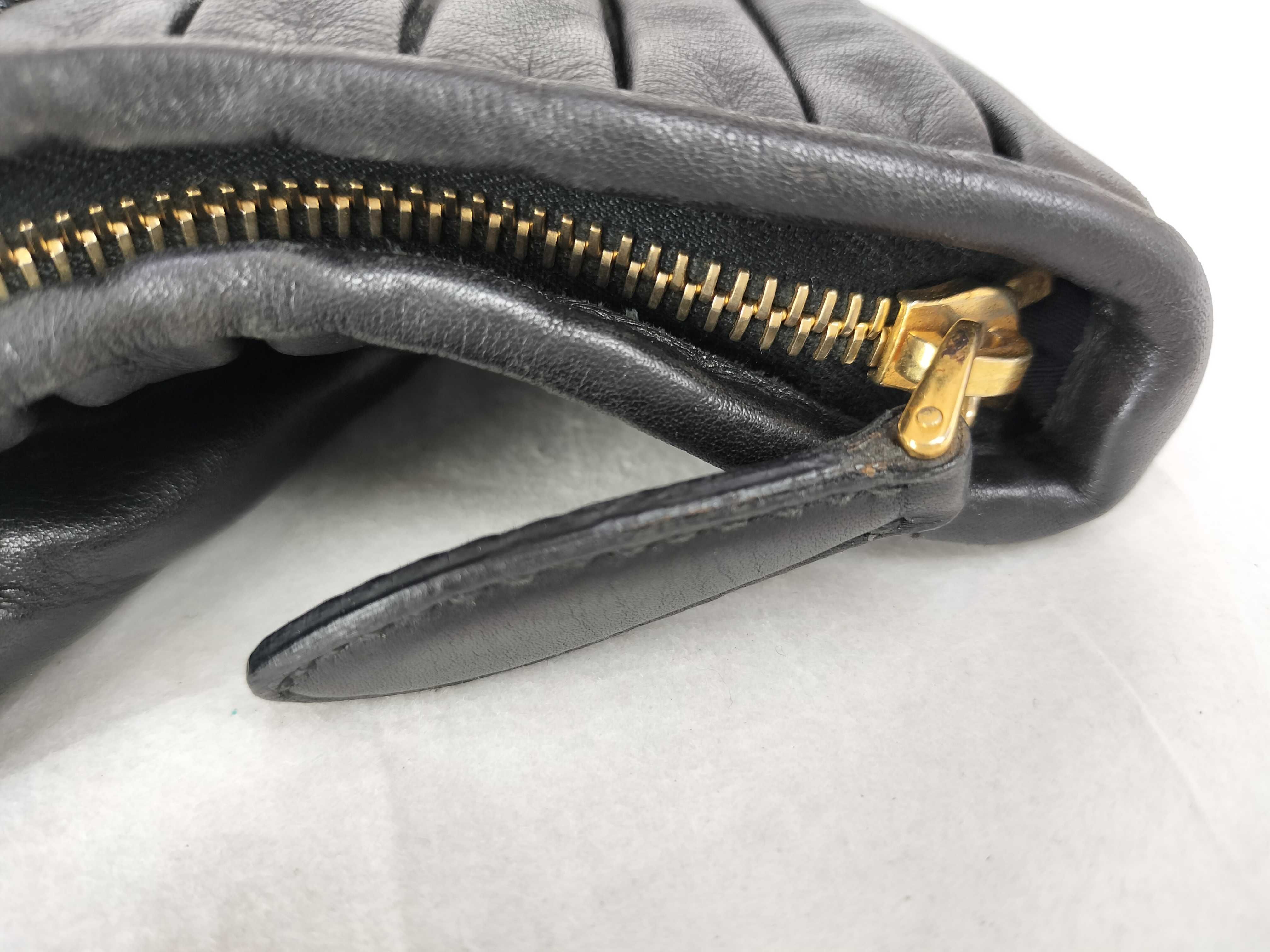 Matelassé Gathered Pleated Studded Tote Bag Y2K RN0505 — view 13