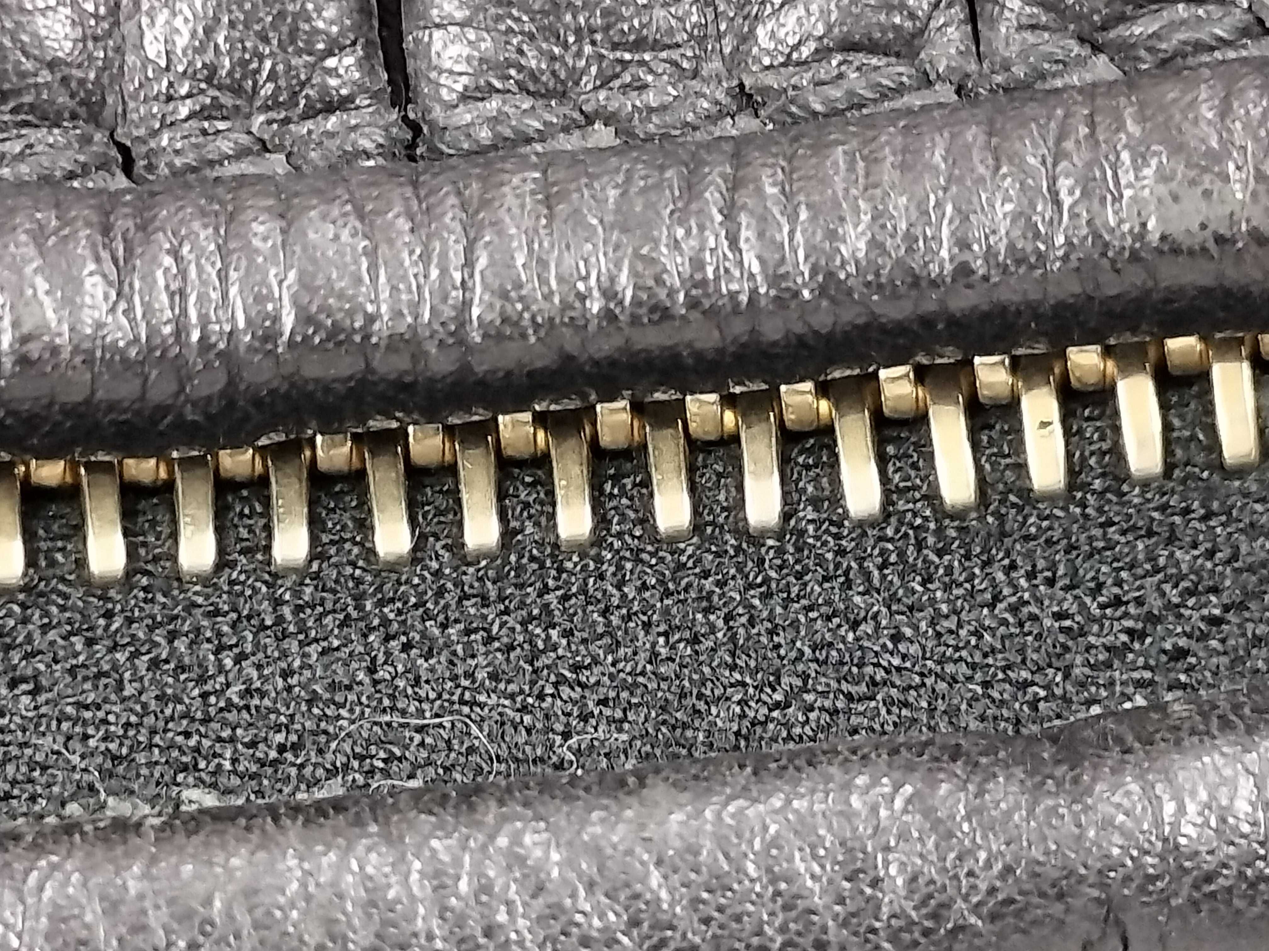 Matelassé Gathered Pleated Studded Tote Bag Y2K RN0505 — view 6