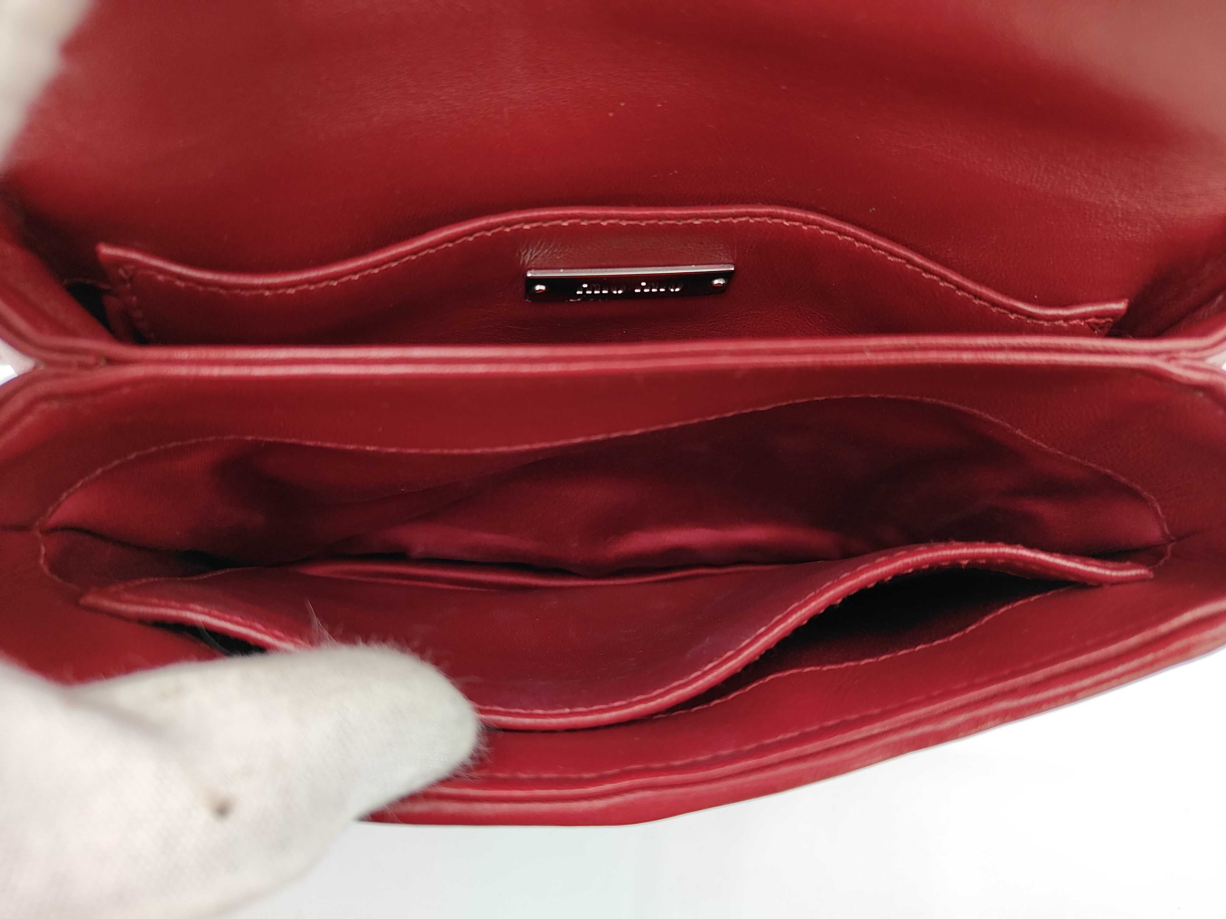 Studded Chain Bag, Red Shoulder Bag — view 9