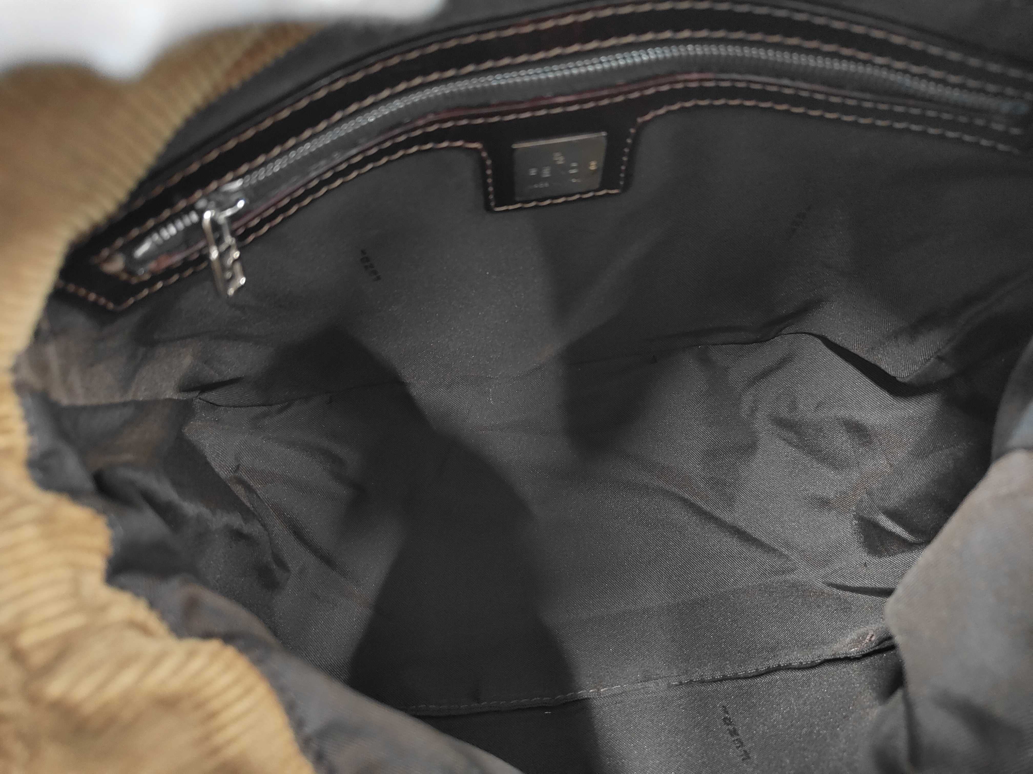 Corduroy Mamma Bucket Handbag — view 8