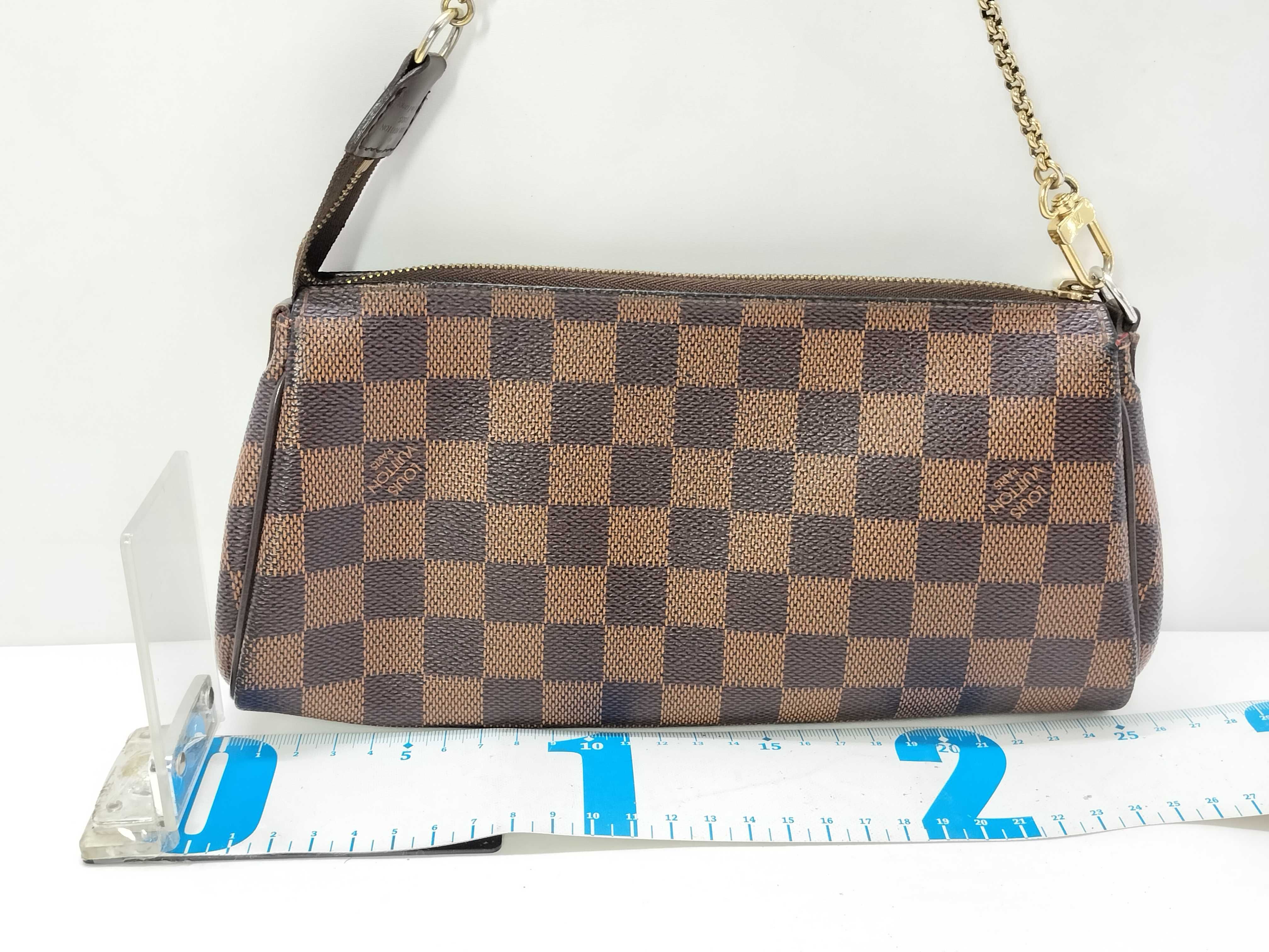 Damier DU- Damier Eva pochette Brown N55213 DU4161 Handbag — view 2