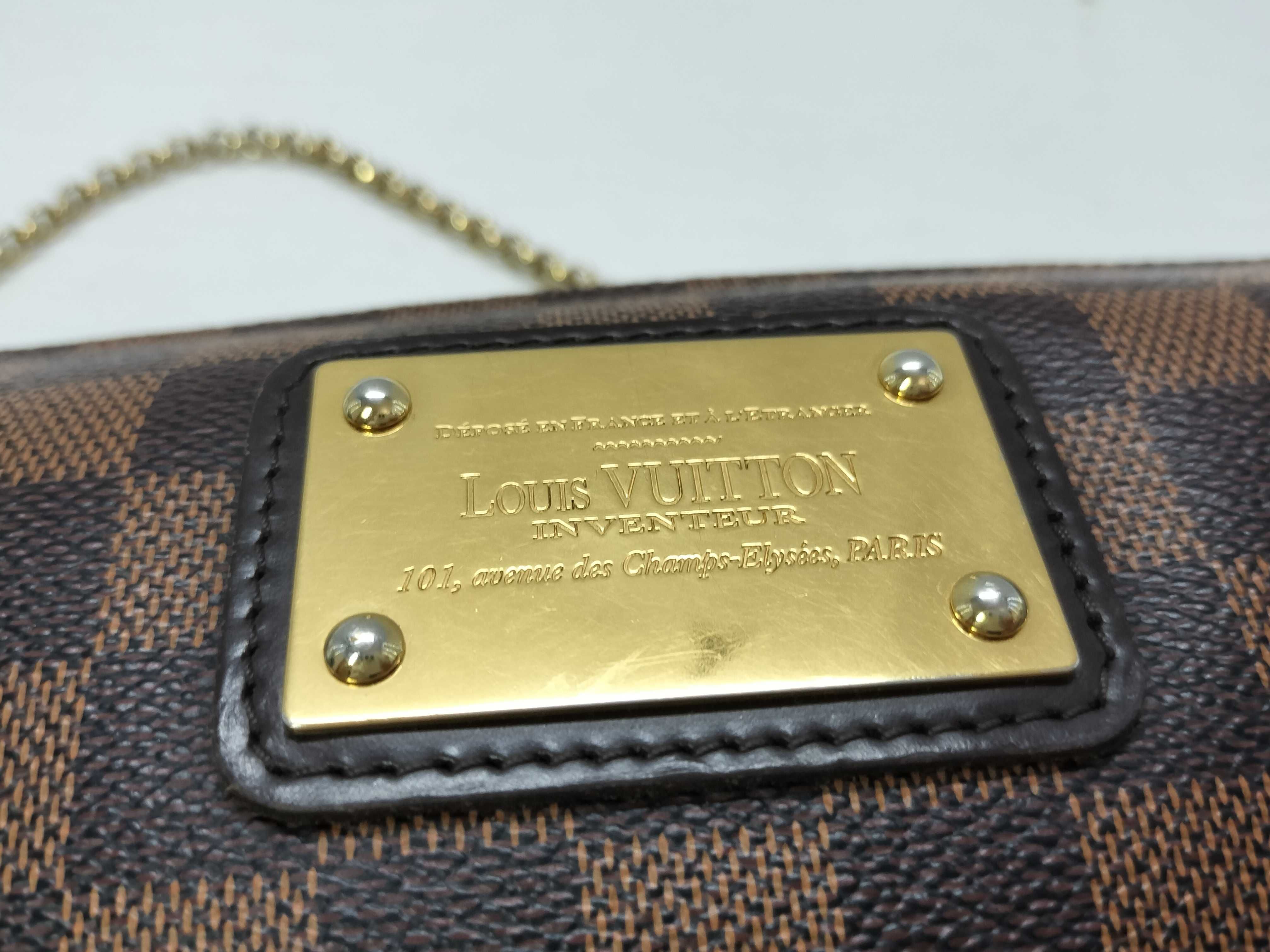 Damier DU- Damier Eva pochette Brown N55213 DU4161 Handbag — view 15