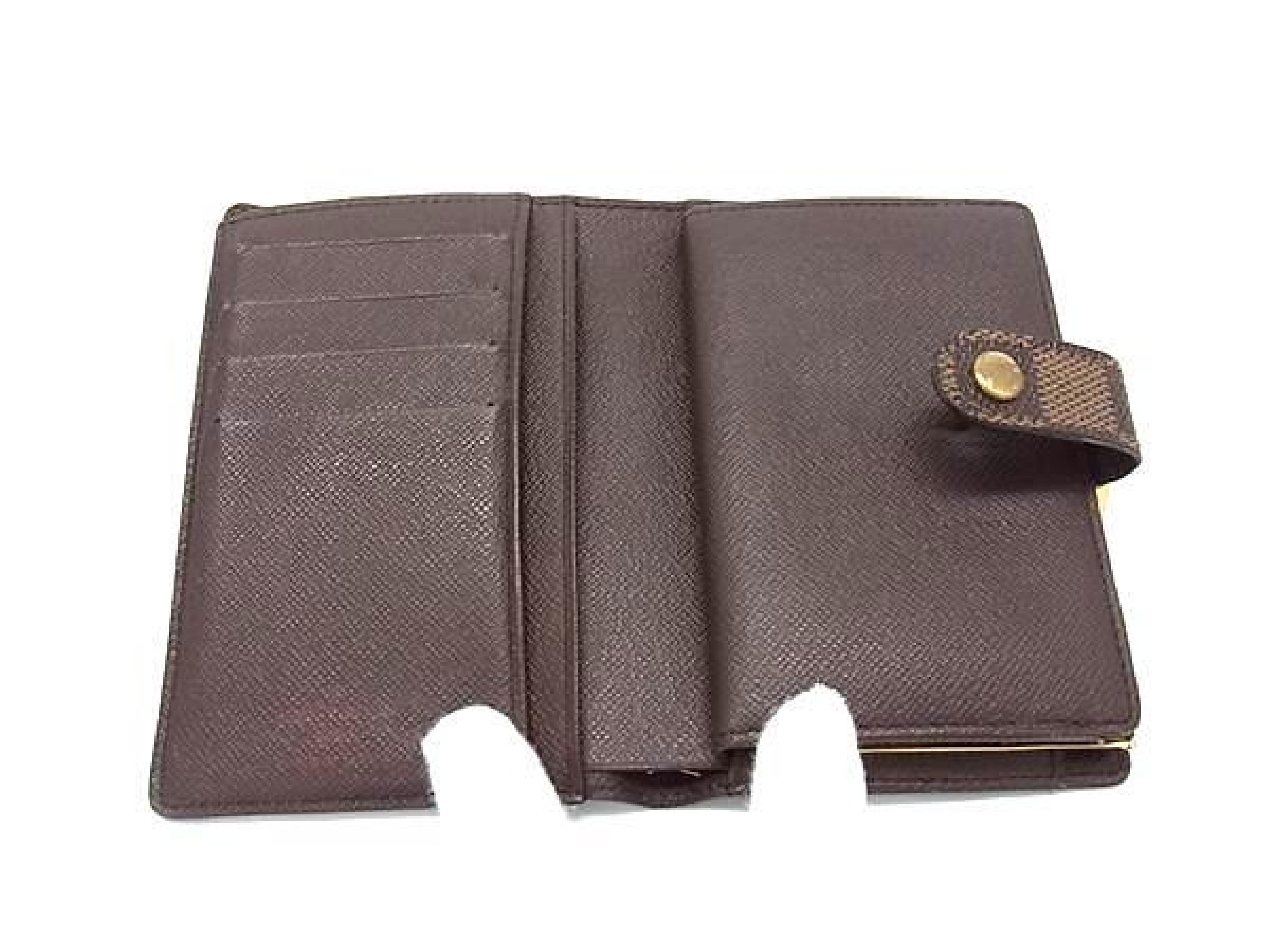 N61663 Damier Portefeuille Viennois Bi-fold Wallet, Brown, HD0681 — view 3