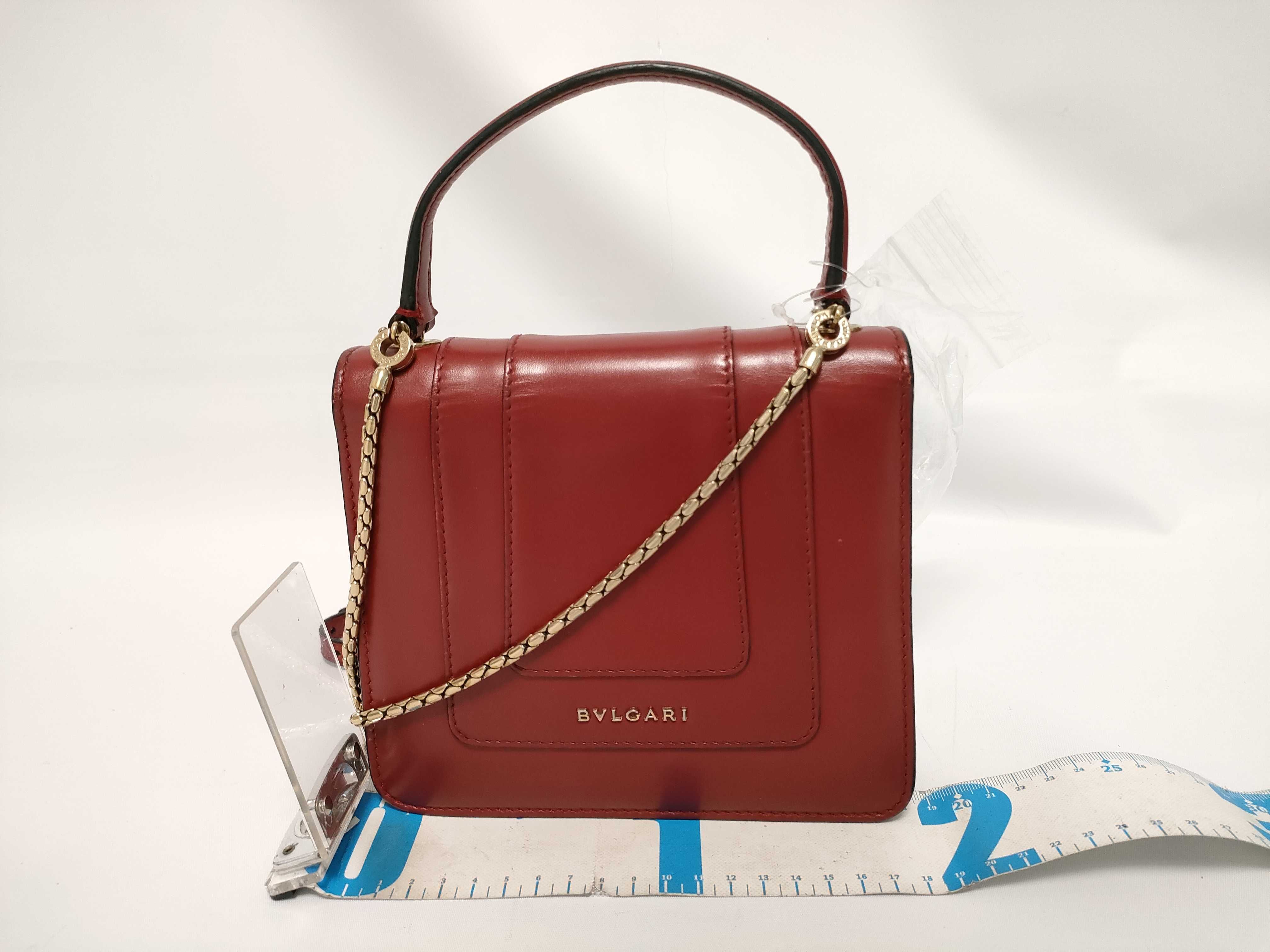 Serpenti Red Gold Handbag — view 2