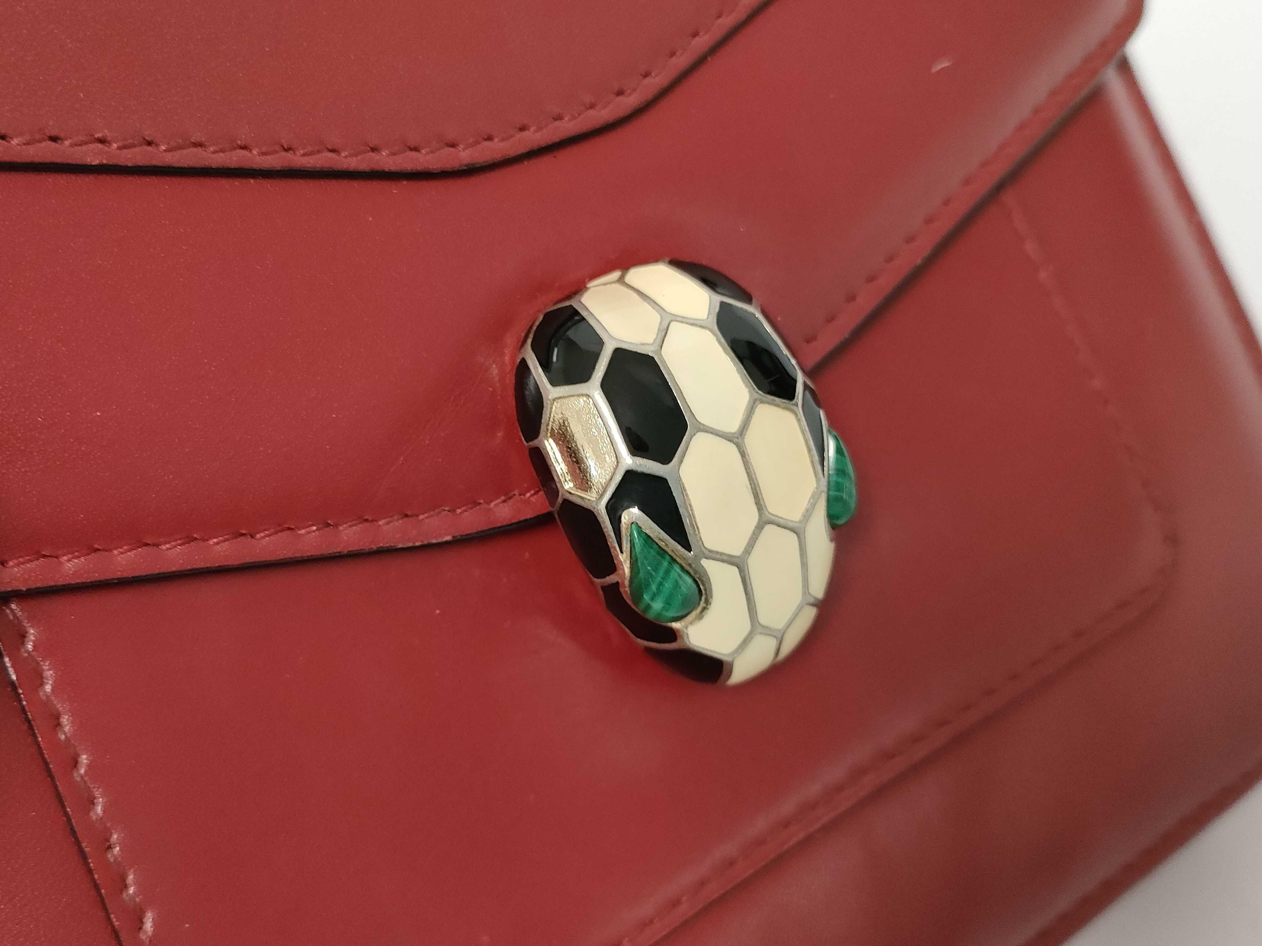 Serpenti Red Gold Handbag — view 6