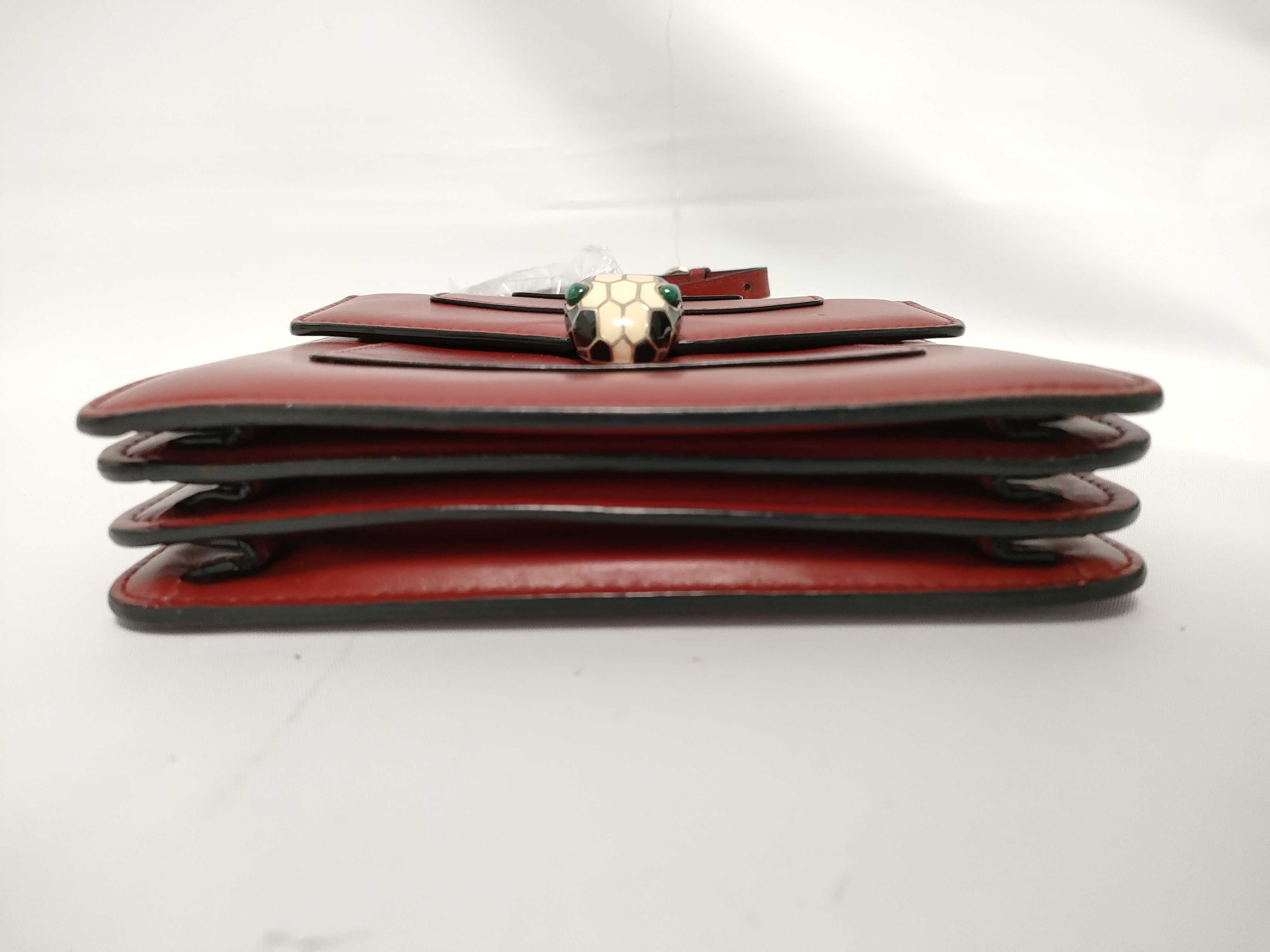 Serpenti Red Gold Handbag — view 8