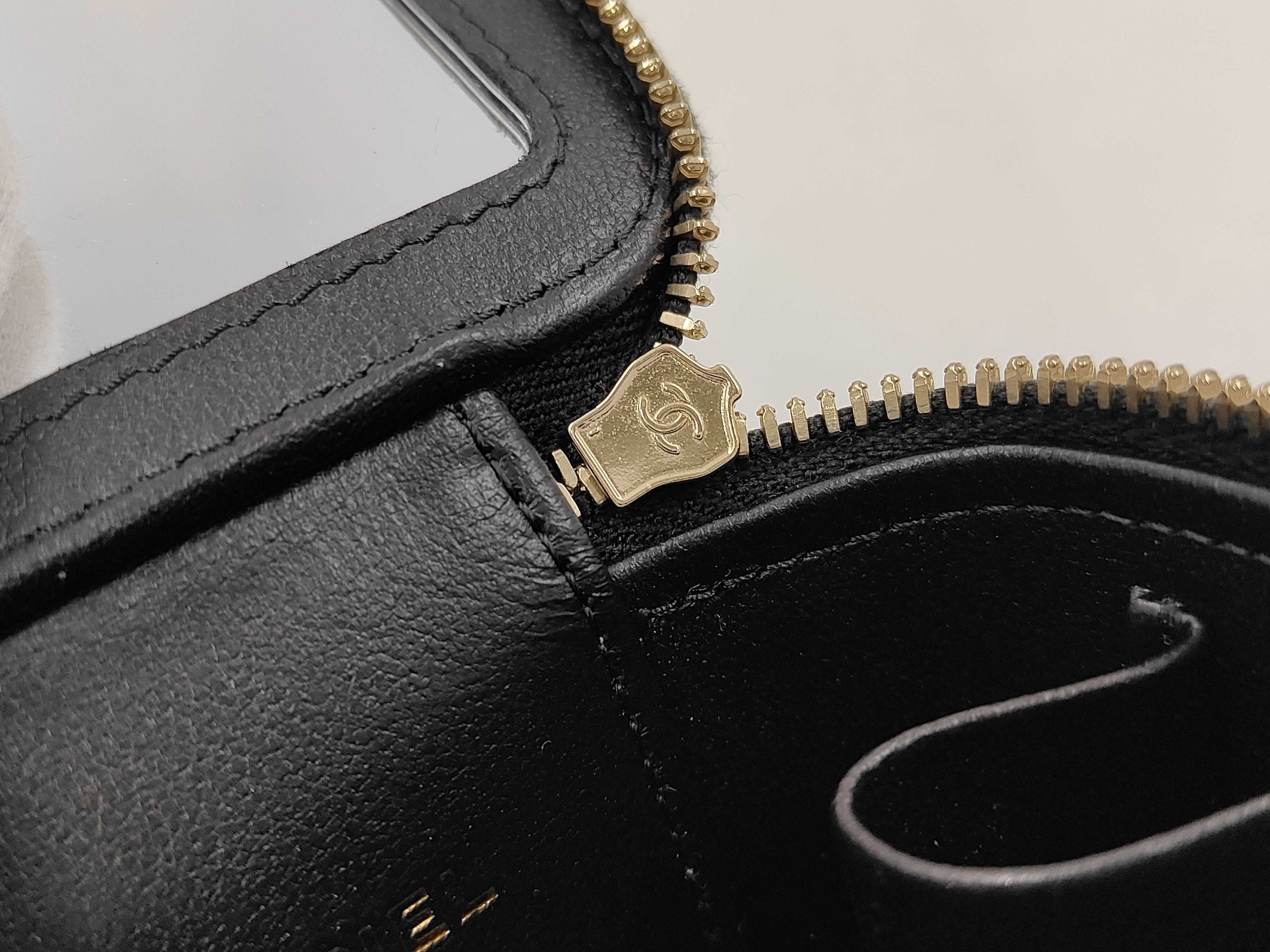 Lambskin Vanity Mini Chain Vanity Bag — view 11