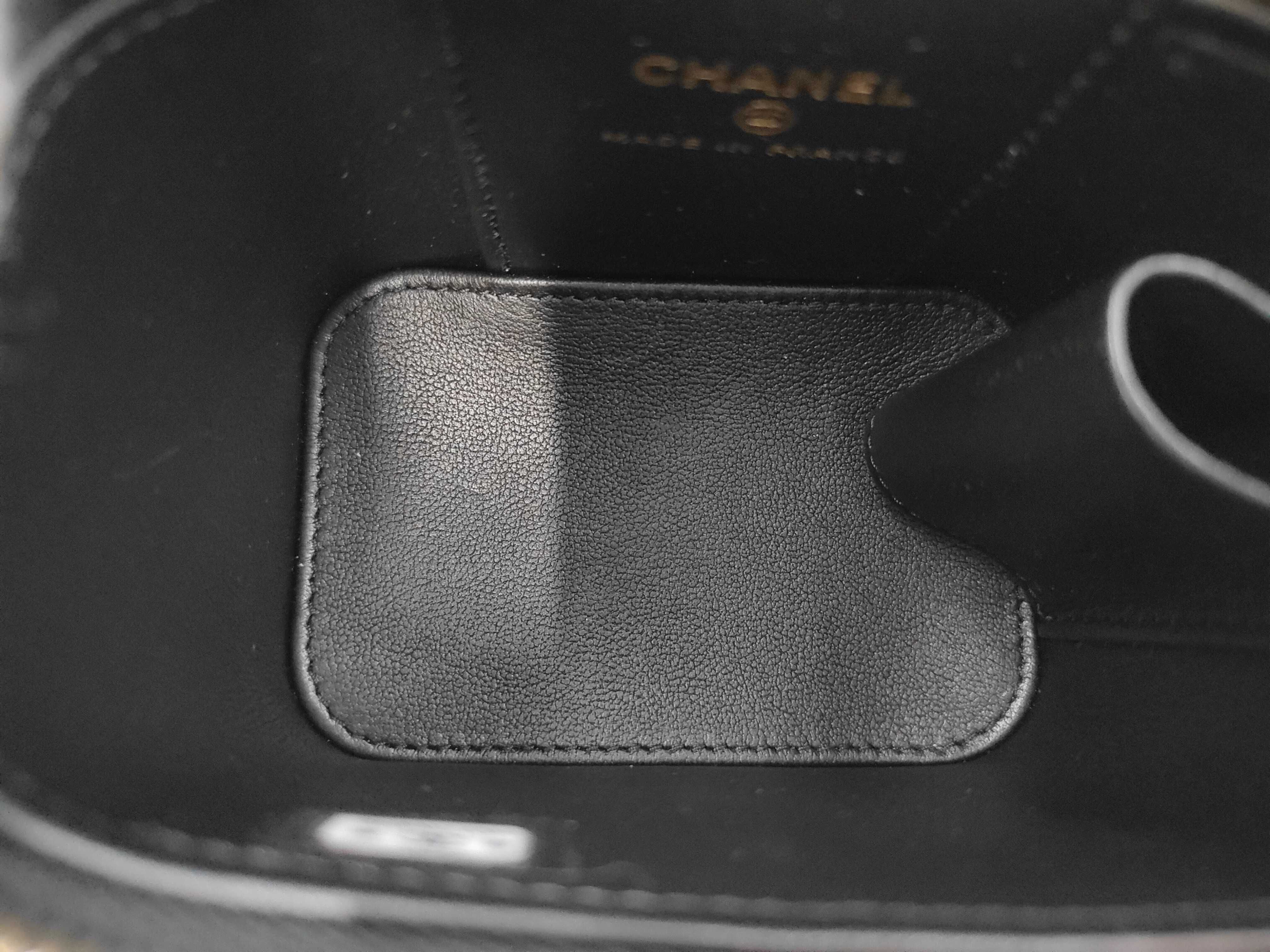 Lambskin Vanity Mini Chain Vanity Bag — view 8