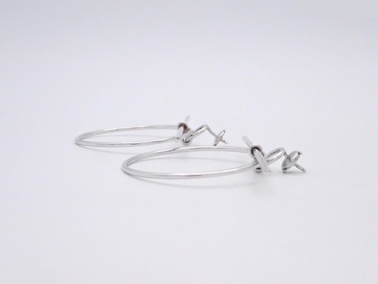 earrings, 925 sterling silver, 11.0g, Echappé MM, 19S040310 — view 3