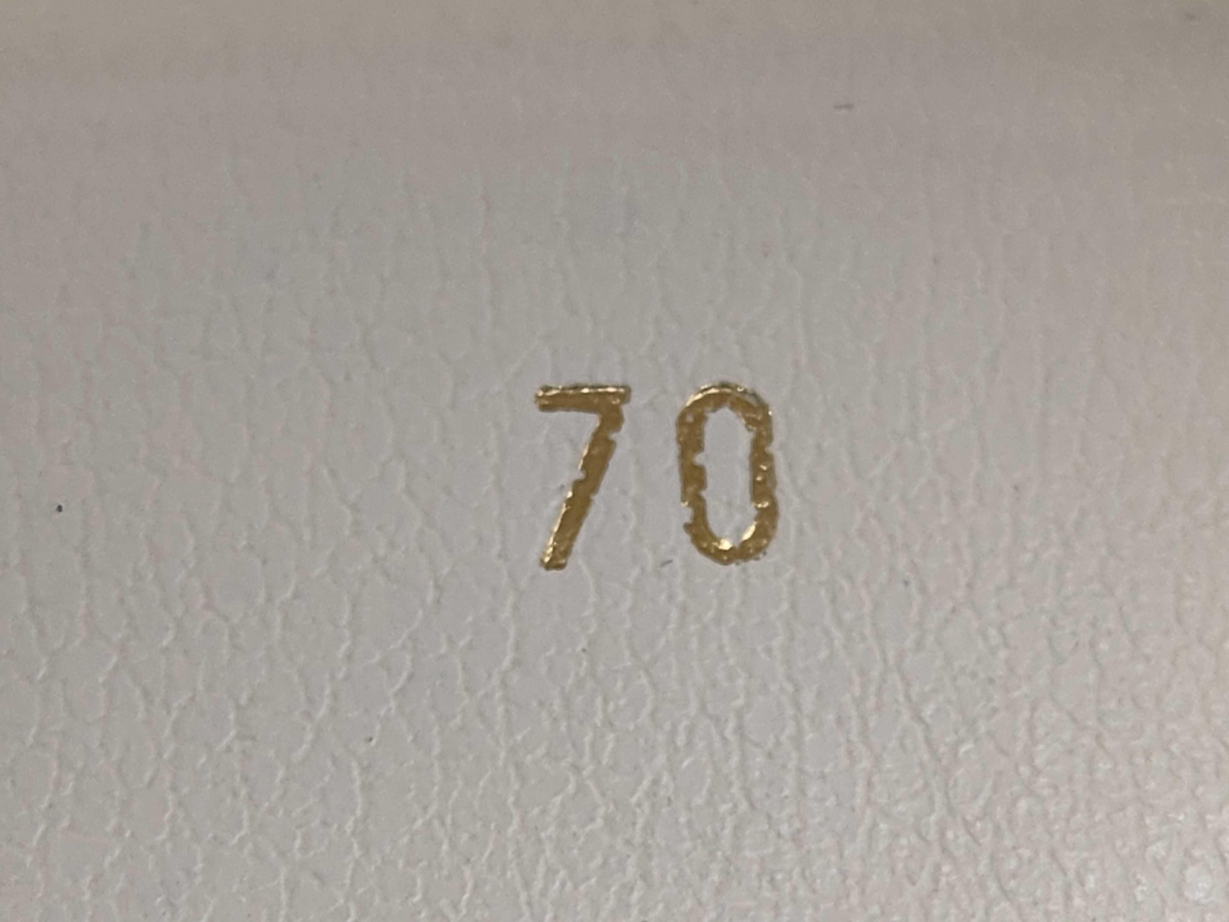 White Leather Belt with Coco Logo — view 6