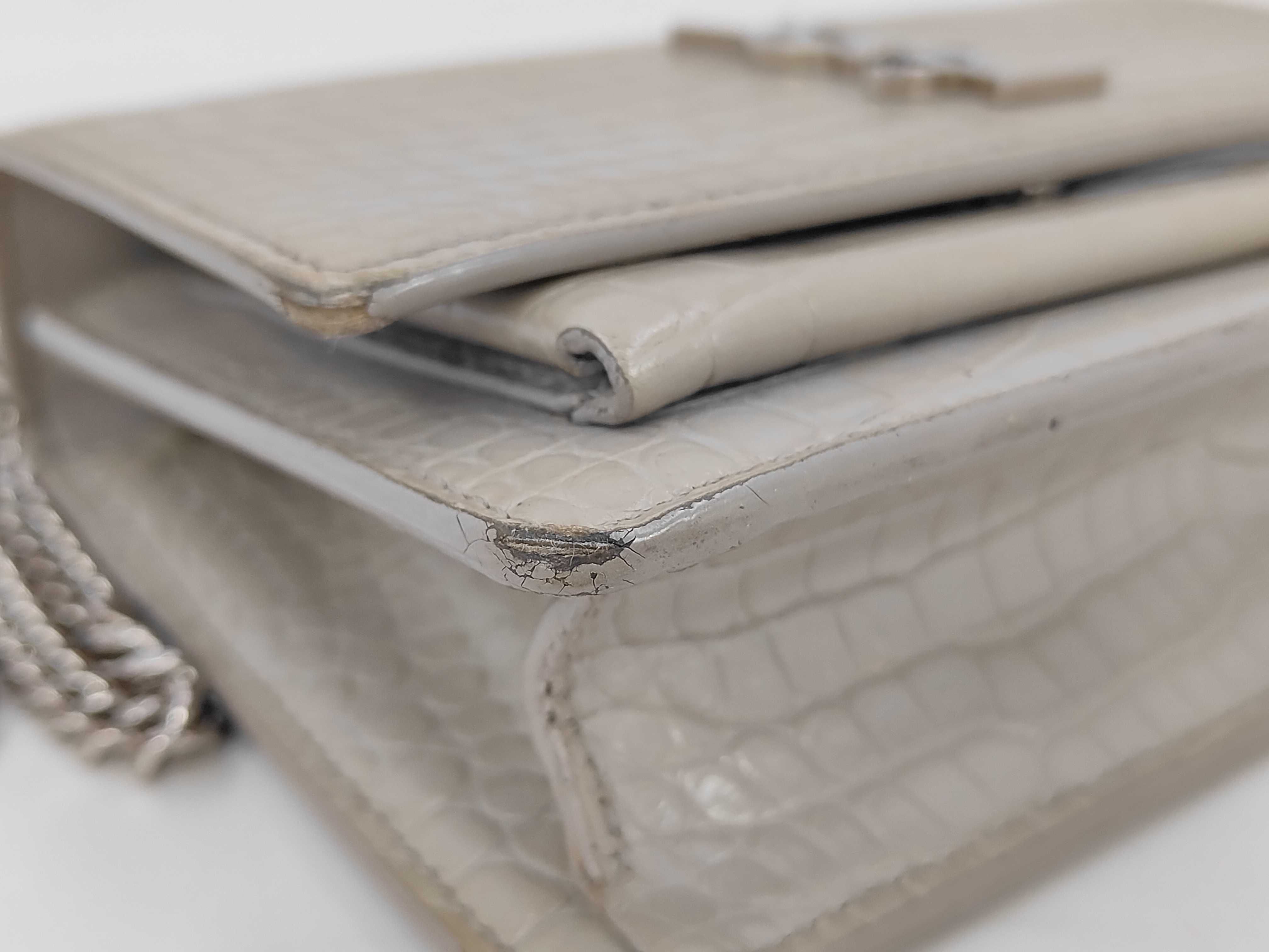 Crocodile Shoulder Bag — view 6