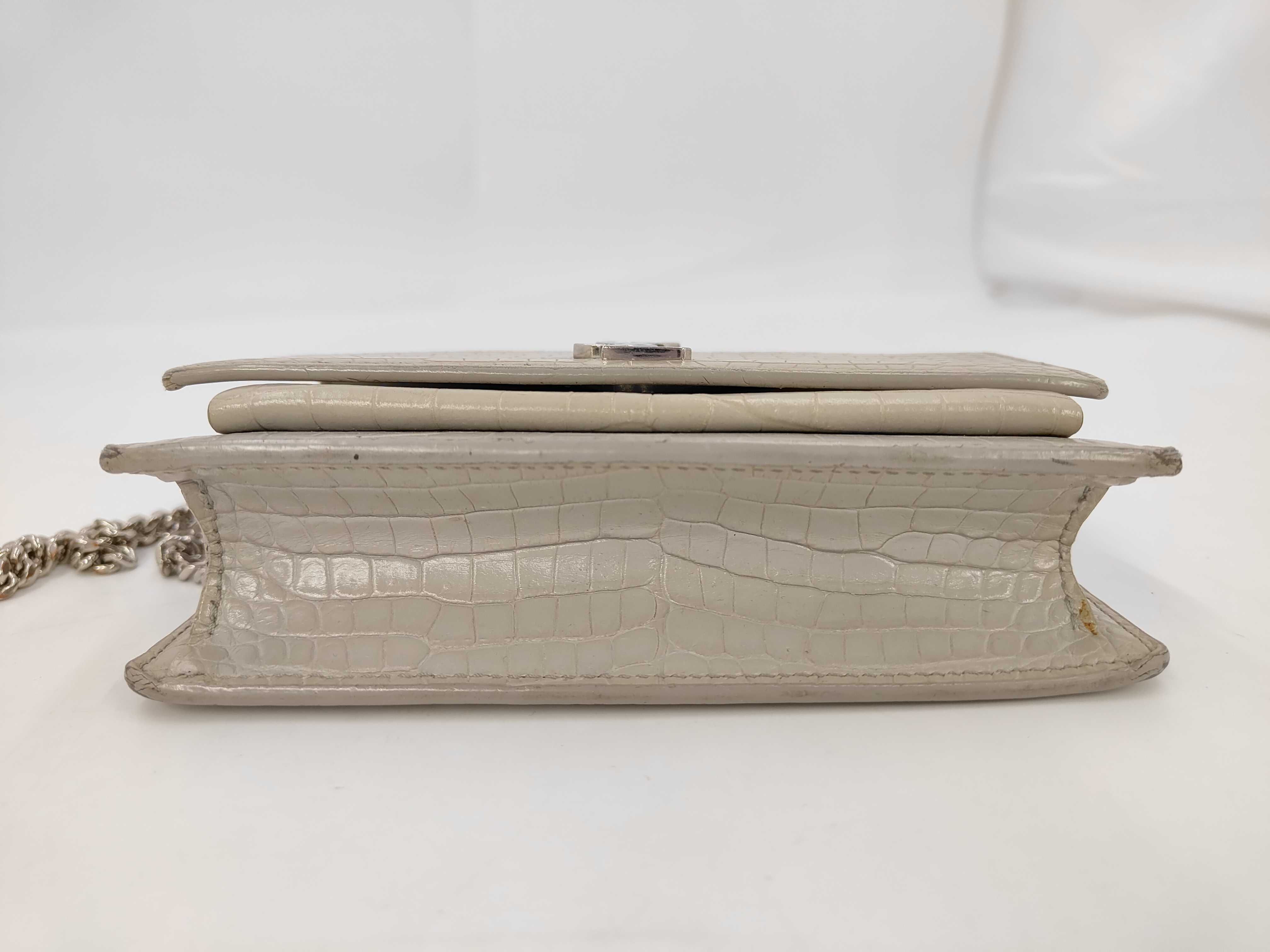 Crocodile Shoulder Bag — view 7