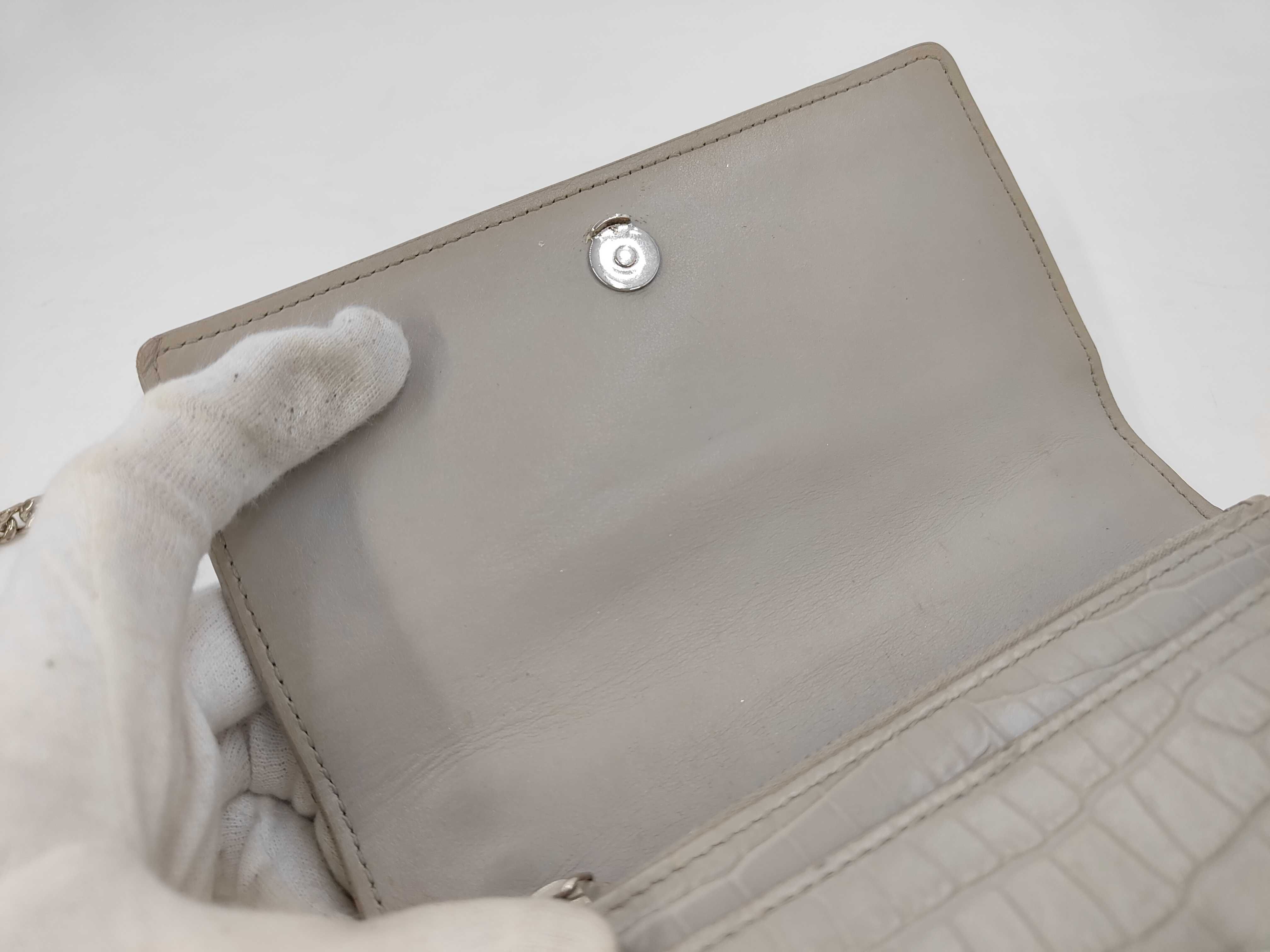 Crocodile Shoulder Bag — view 8