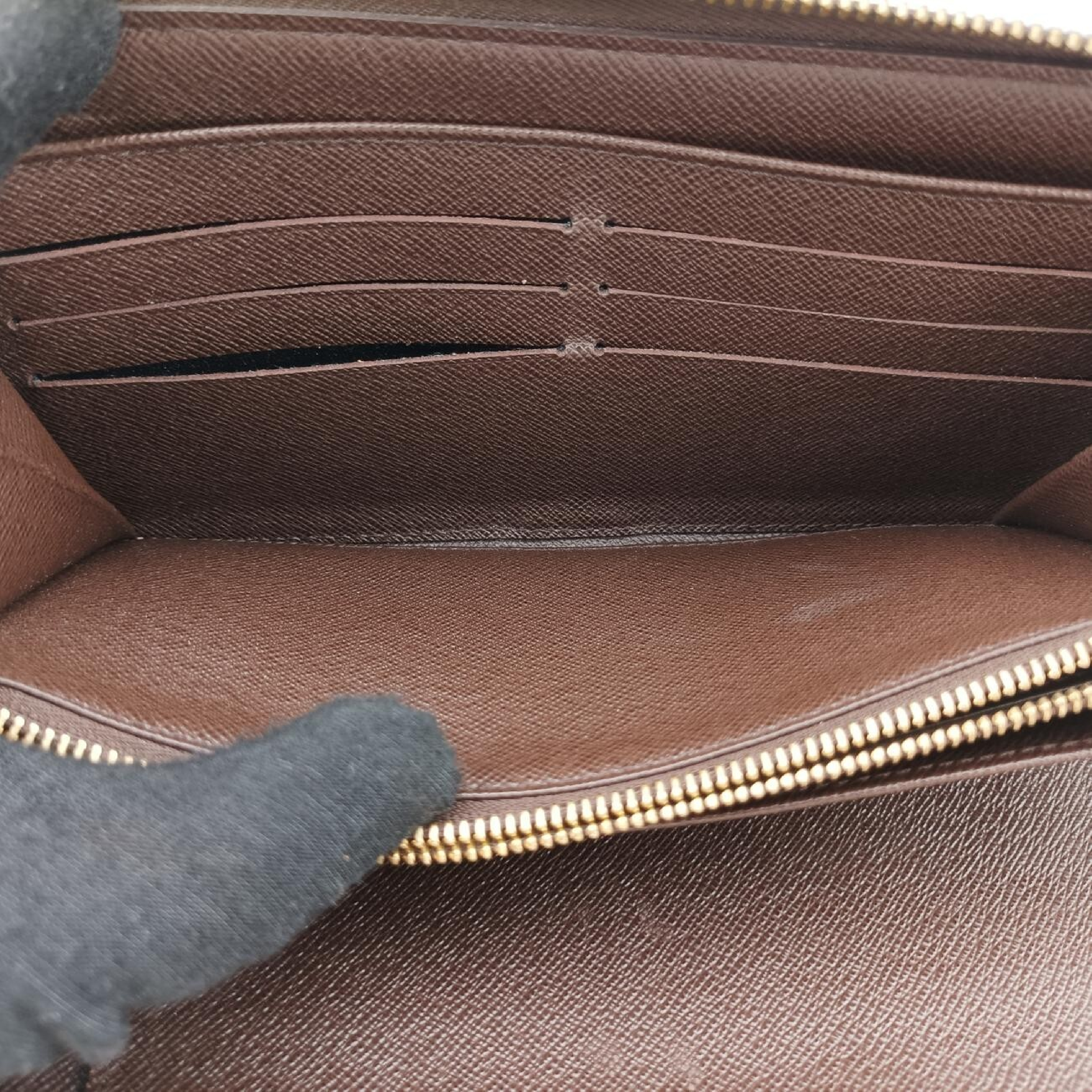 Zippy Ebene Damier Canvas N41661 CA3104 Wallet — view 6