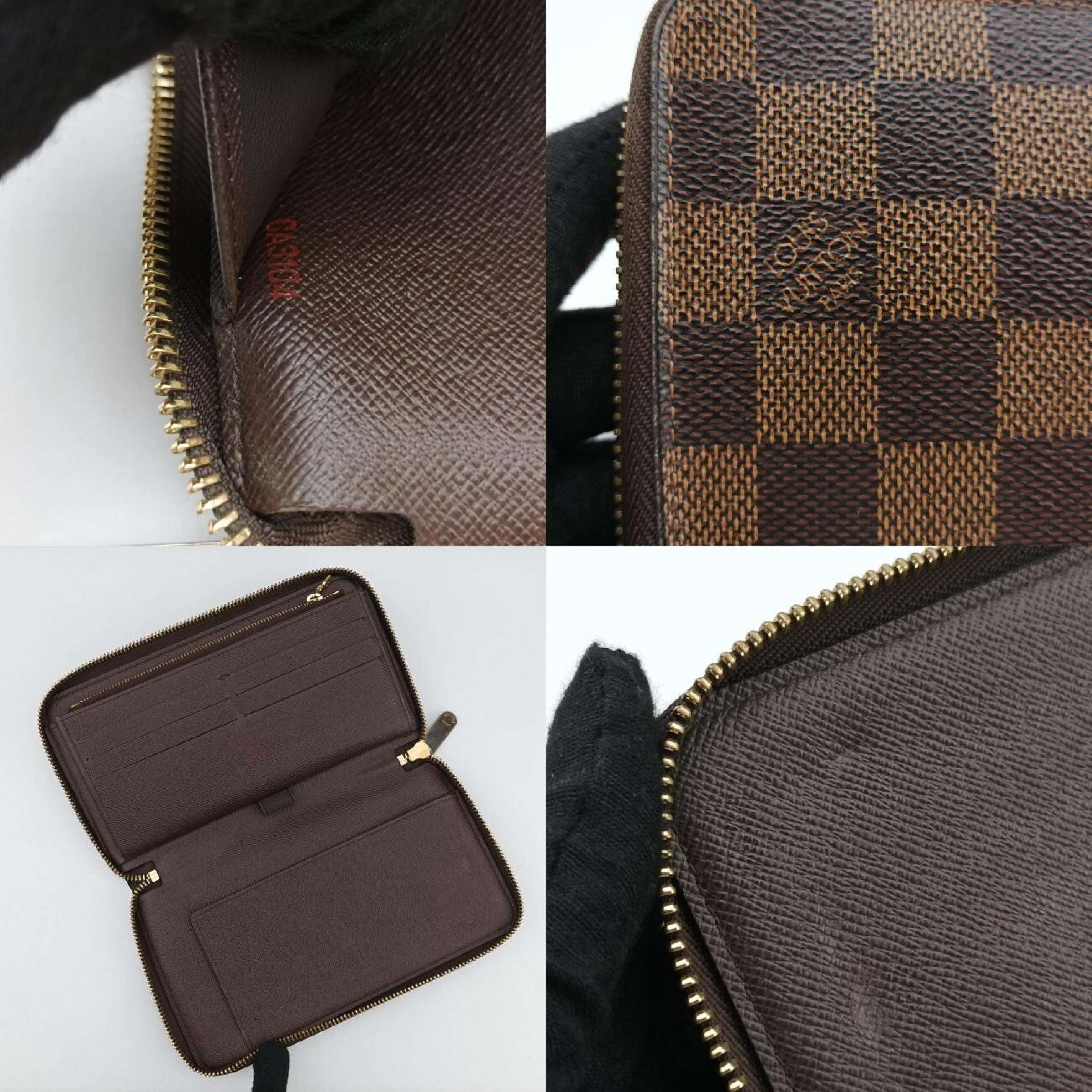 Zippy Ebene Damier Canvas N41661 CA3104 Wallet — view 8
