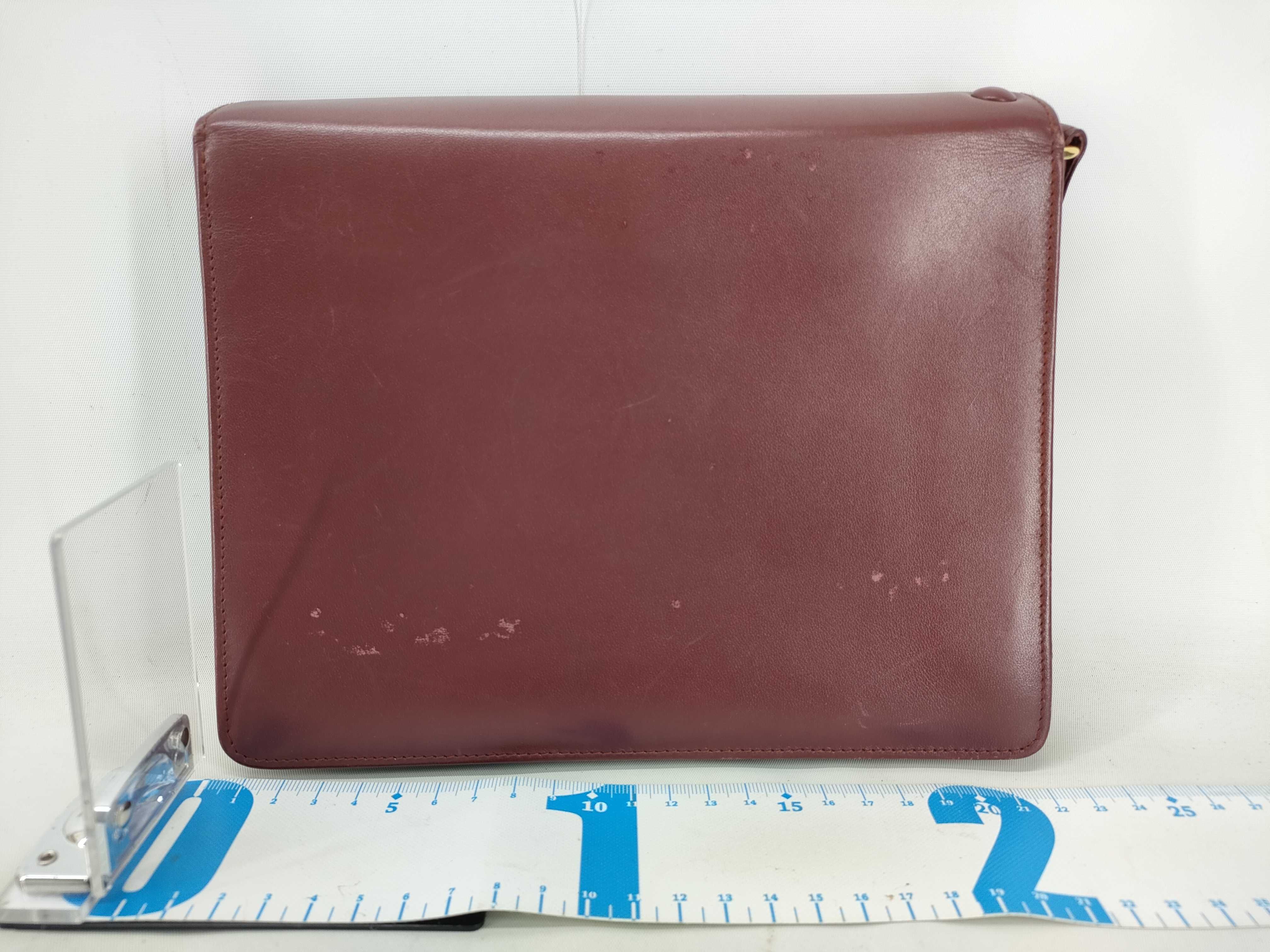 must Cartier must line clutch bag second bag Bordeaux second bag — view 2