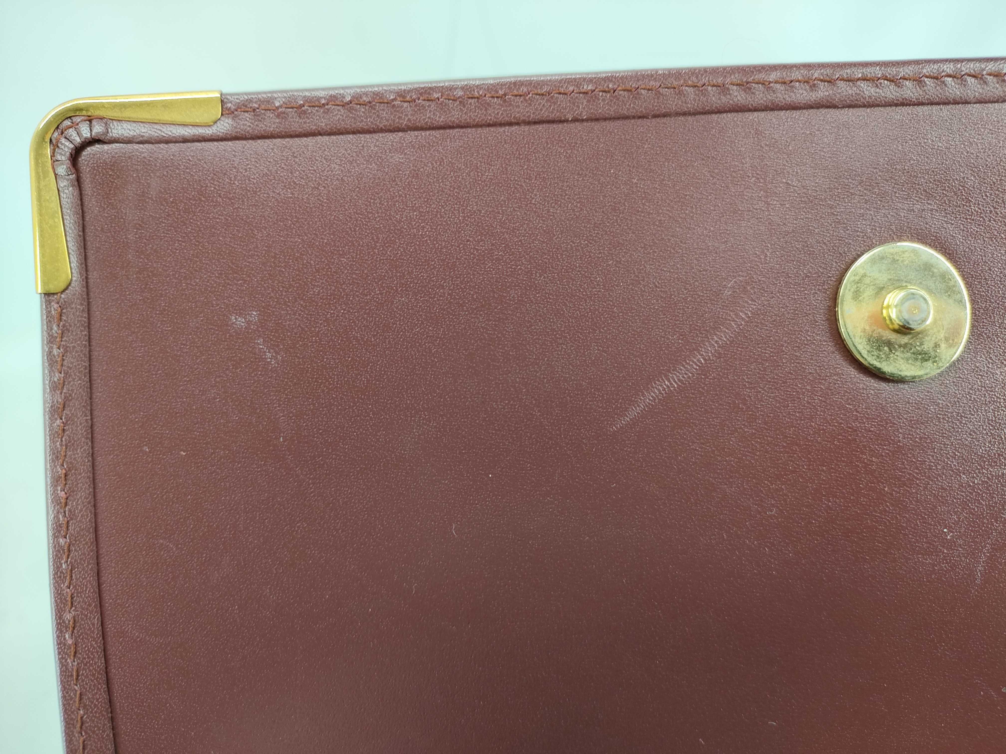 must Cartier must line clutch bag second bag Bordeaux second bag — view 11