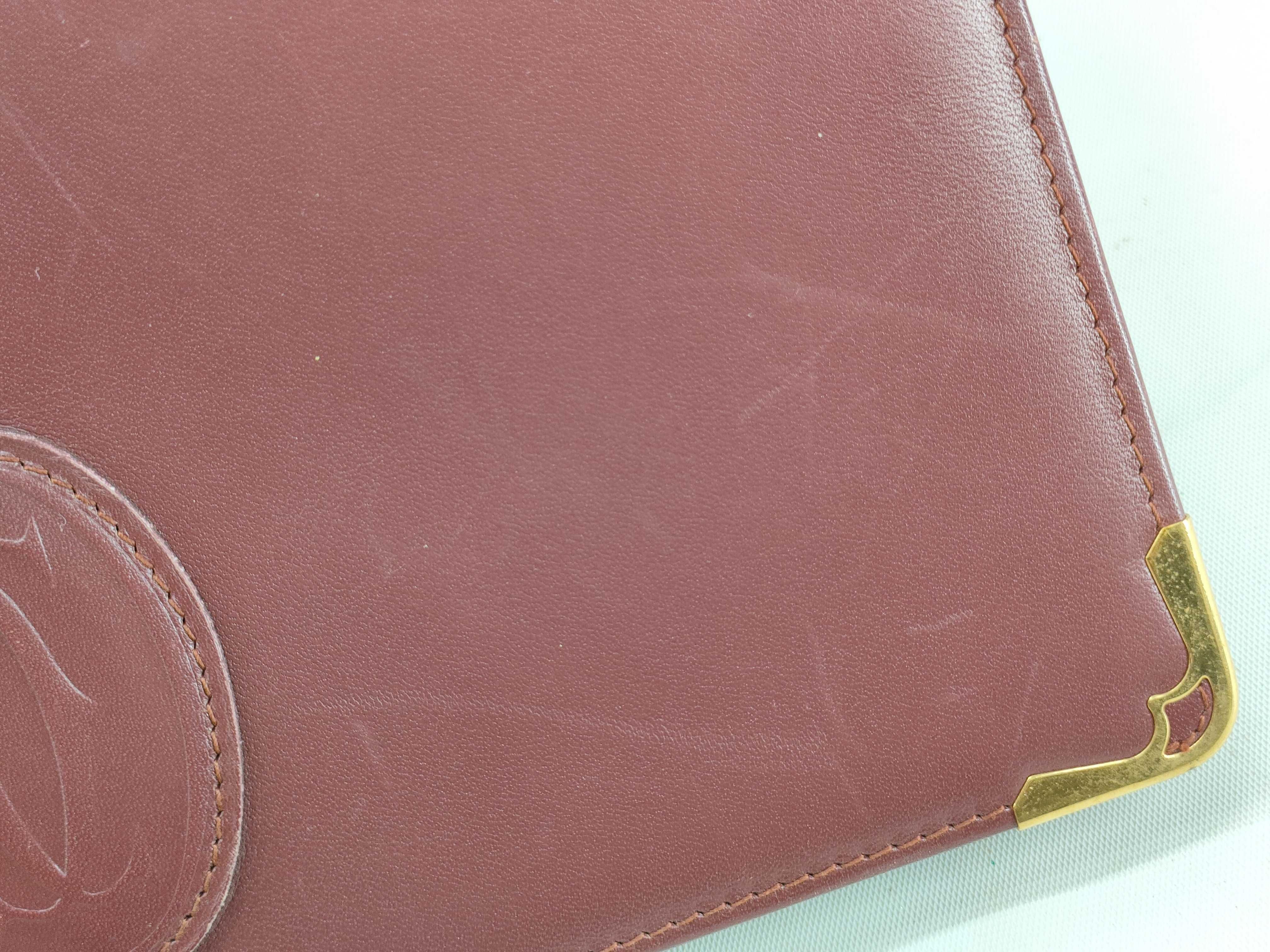 must Cartier must line clutch bag second bag Bordeaux second bag — view 12