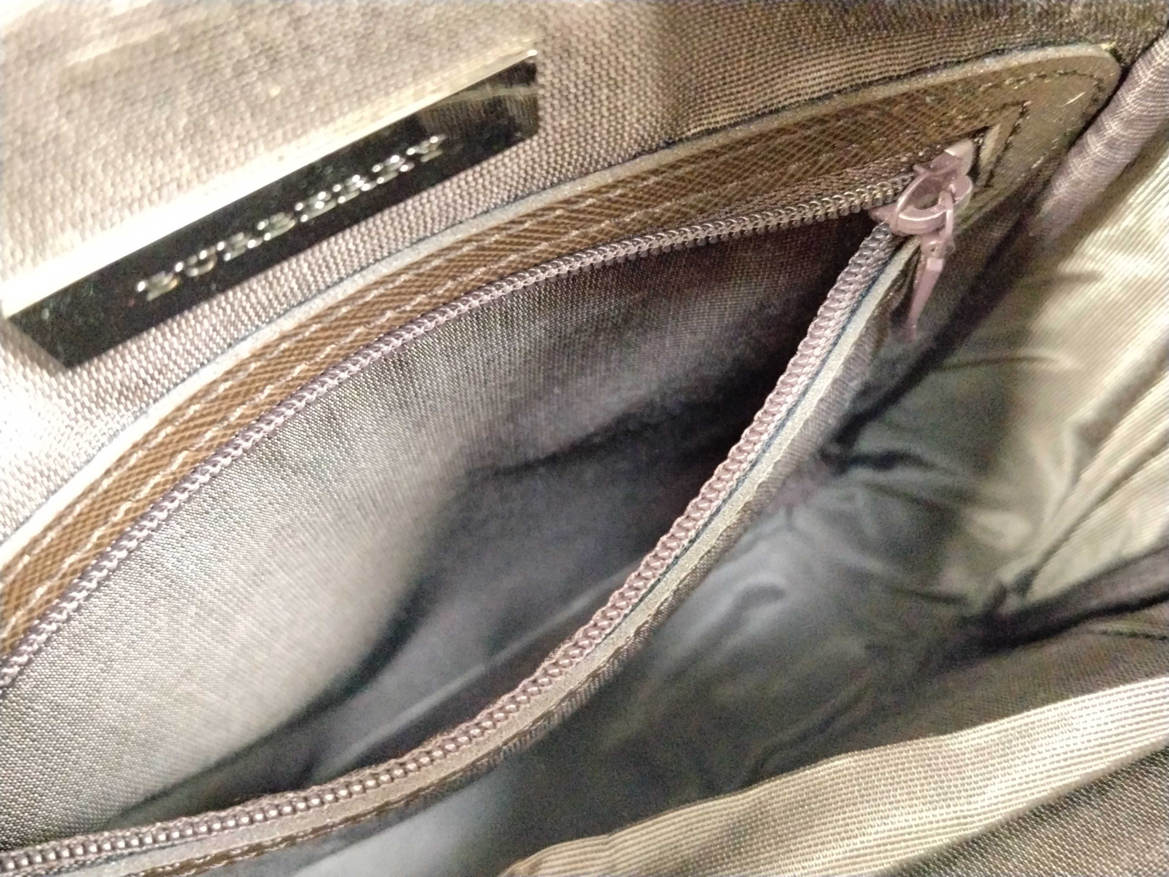 Nova Check Leather Logo Embossed Shoulder Bag — view 12