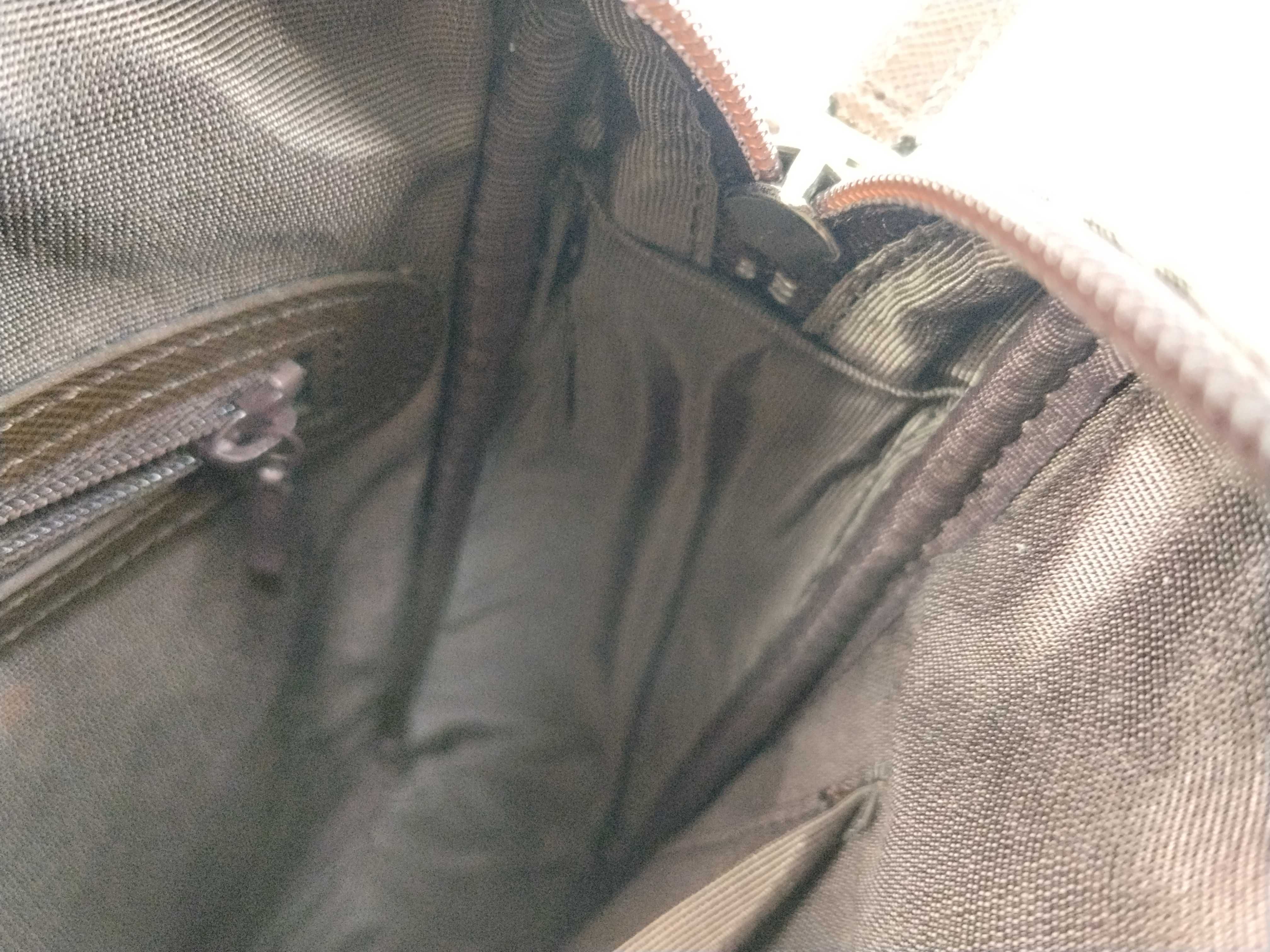 Nova Check Leather Logo Embossed Shoulder Bag — view 9
