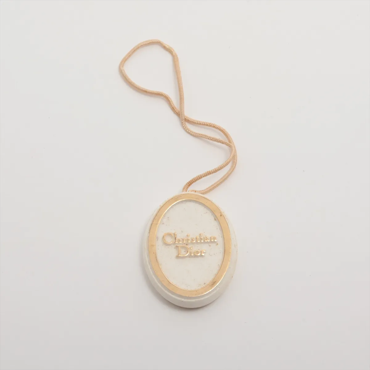 earrings (for both ears), GP x rhinestone, gold, dents, — view 6