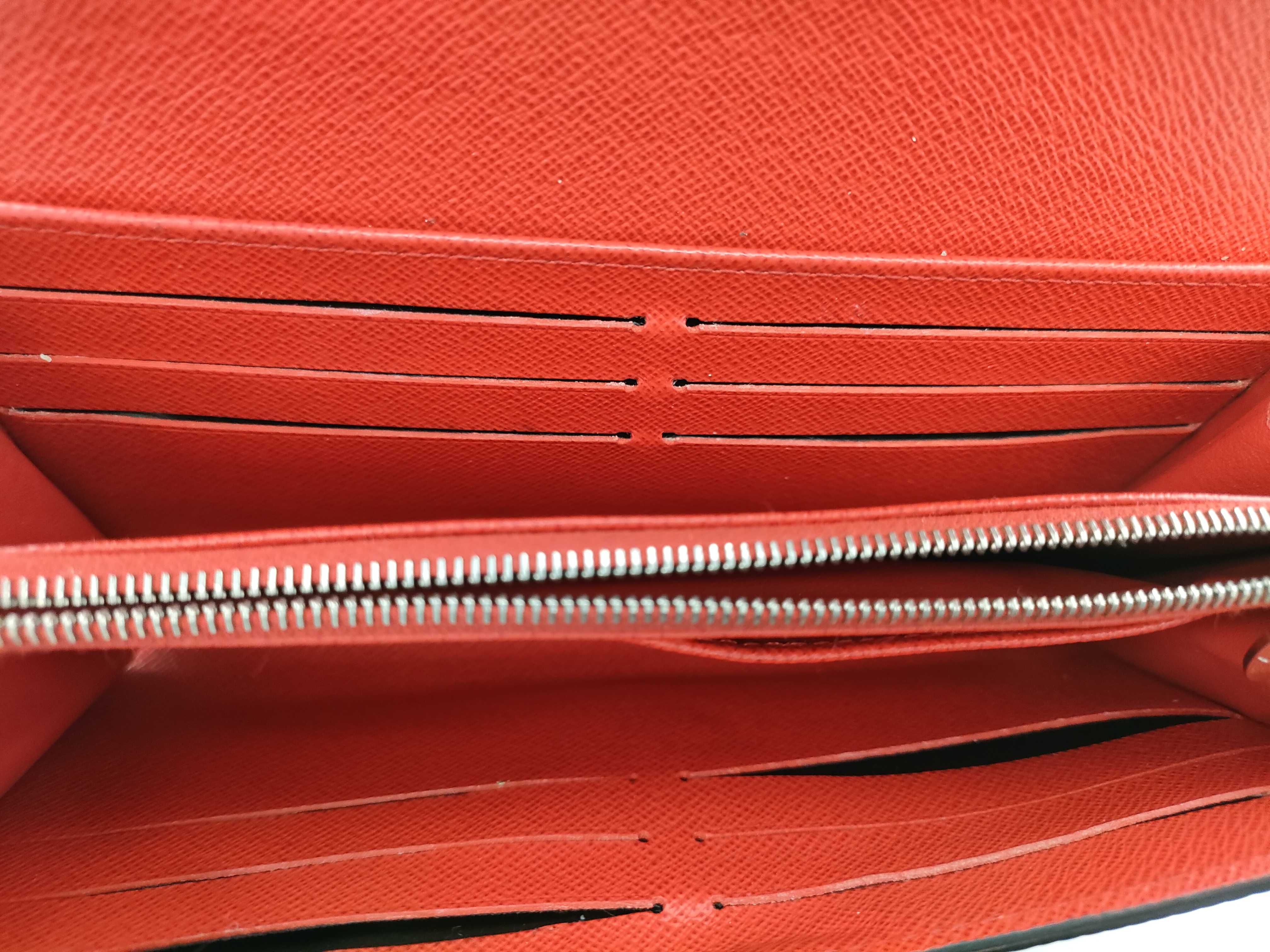 Epi Portefeuille Twist Long Wallet, Red — view 7