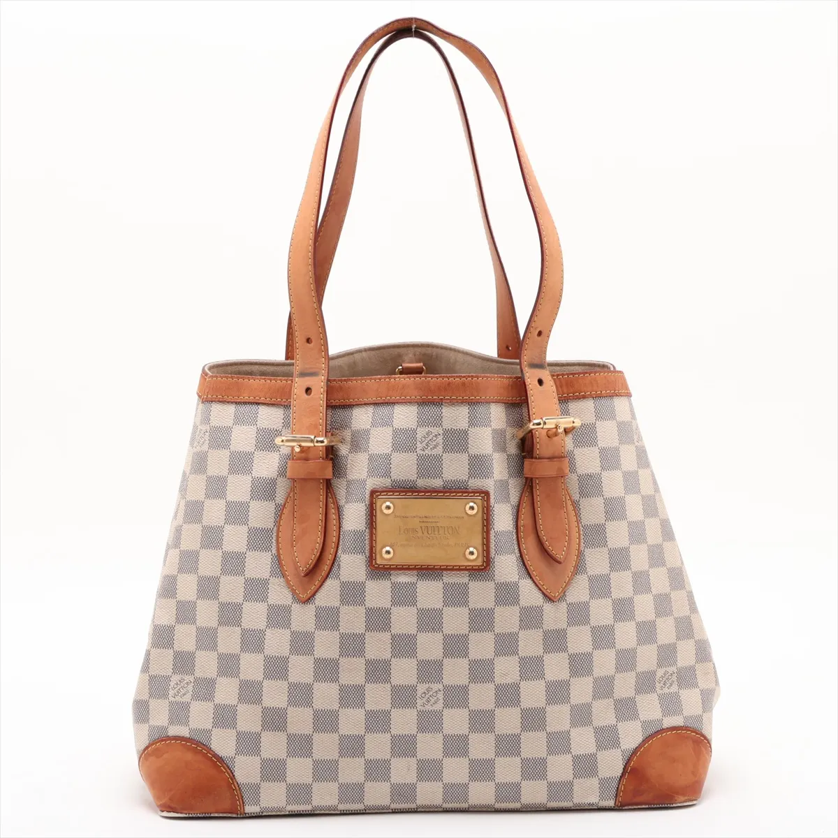 Damier Azur Hampstead MM N51206 CR2120 White