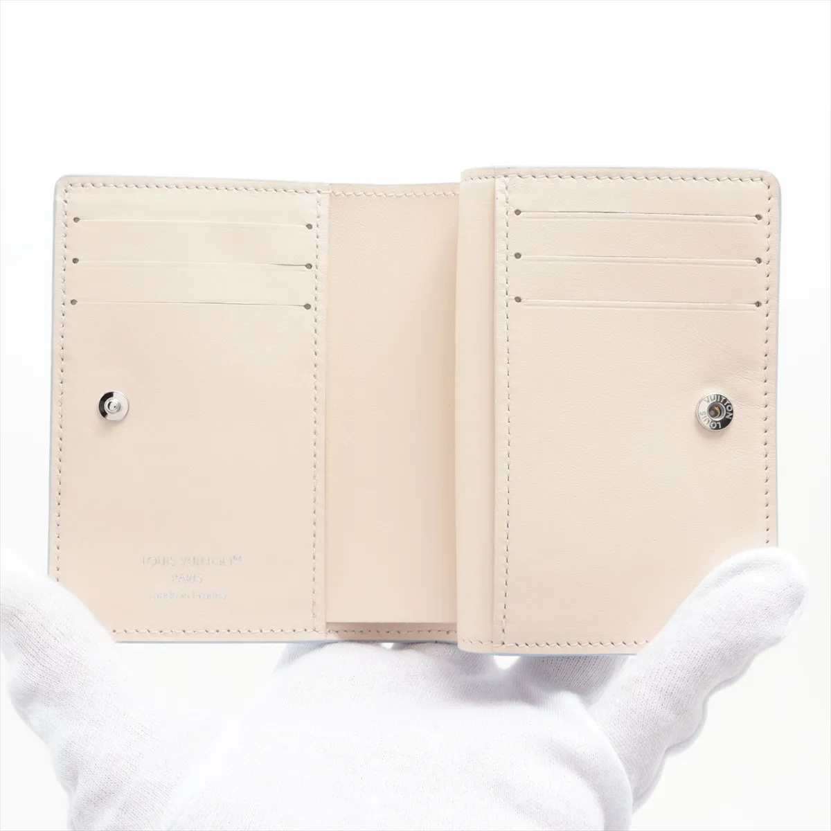 Mahina Portefeuil Claire - Blue Compact Wallet M29056 RFID Reactive — view 3