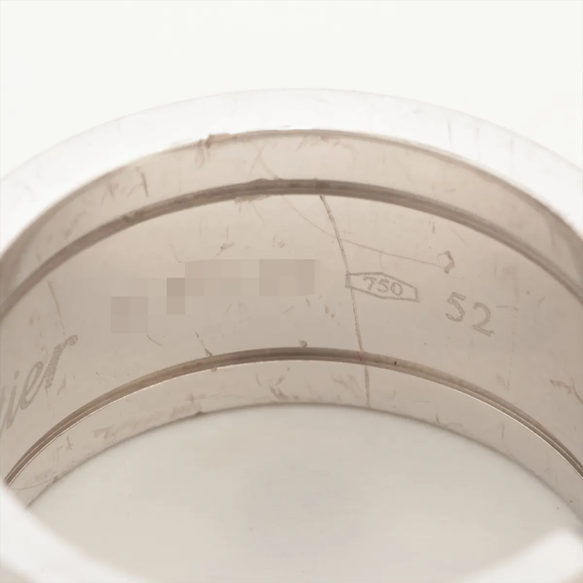 C2 wide ring 750(WG) 12.7g 52 initial N87100 dent — view 5